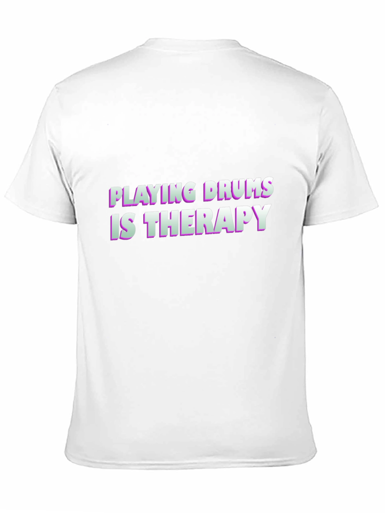 Drumming Therapy Tee - Musician T-Shirt