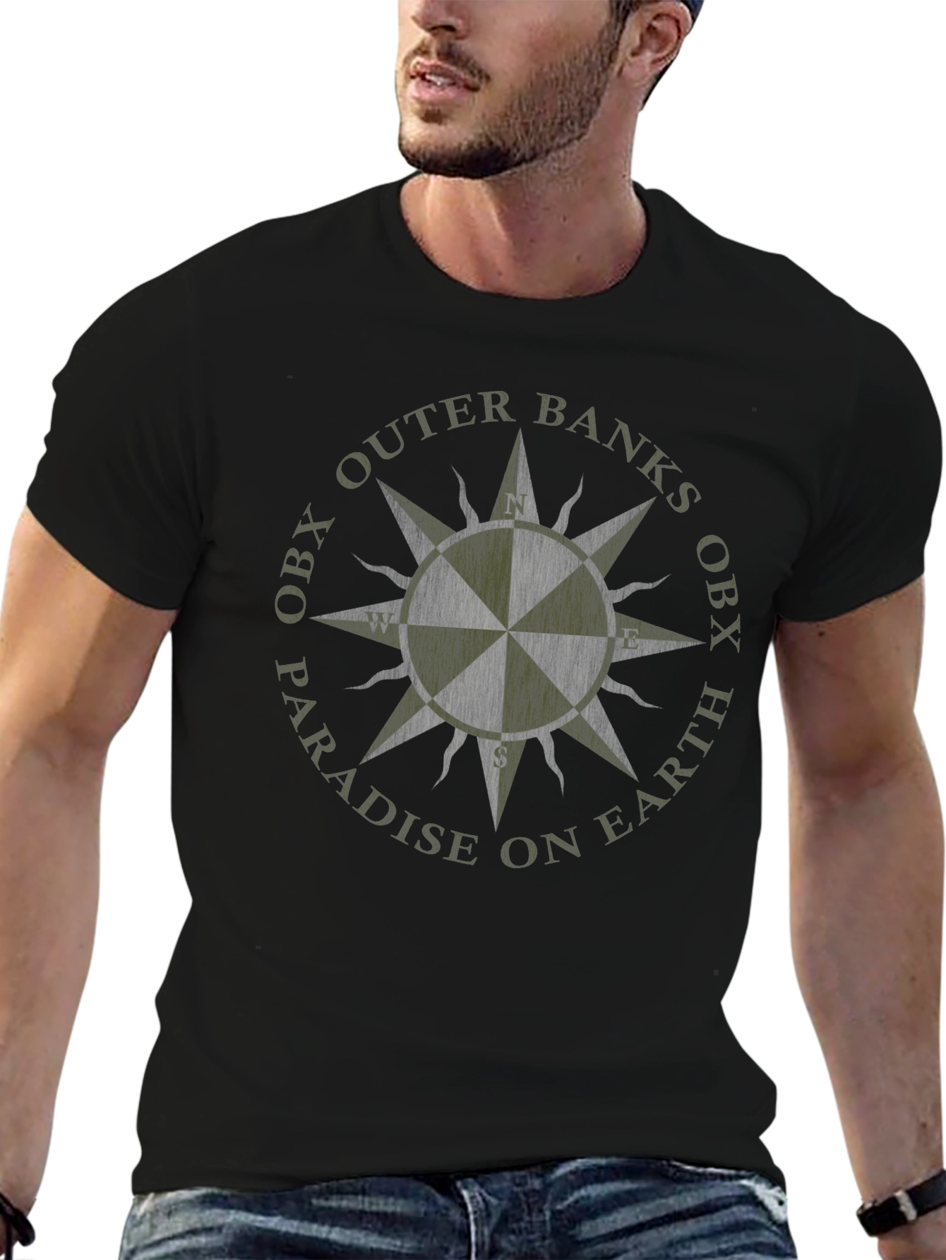 Outer Banks Compass Graphic T-Shirt