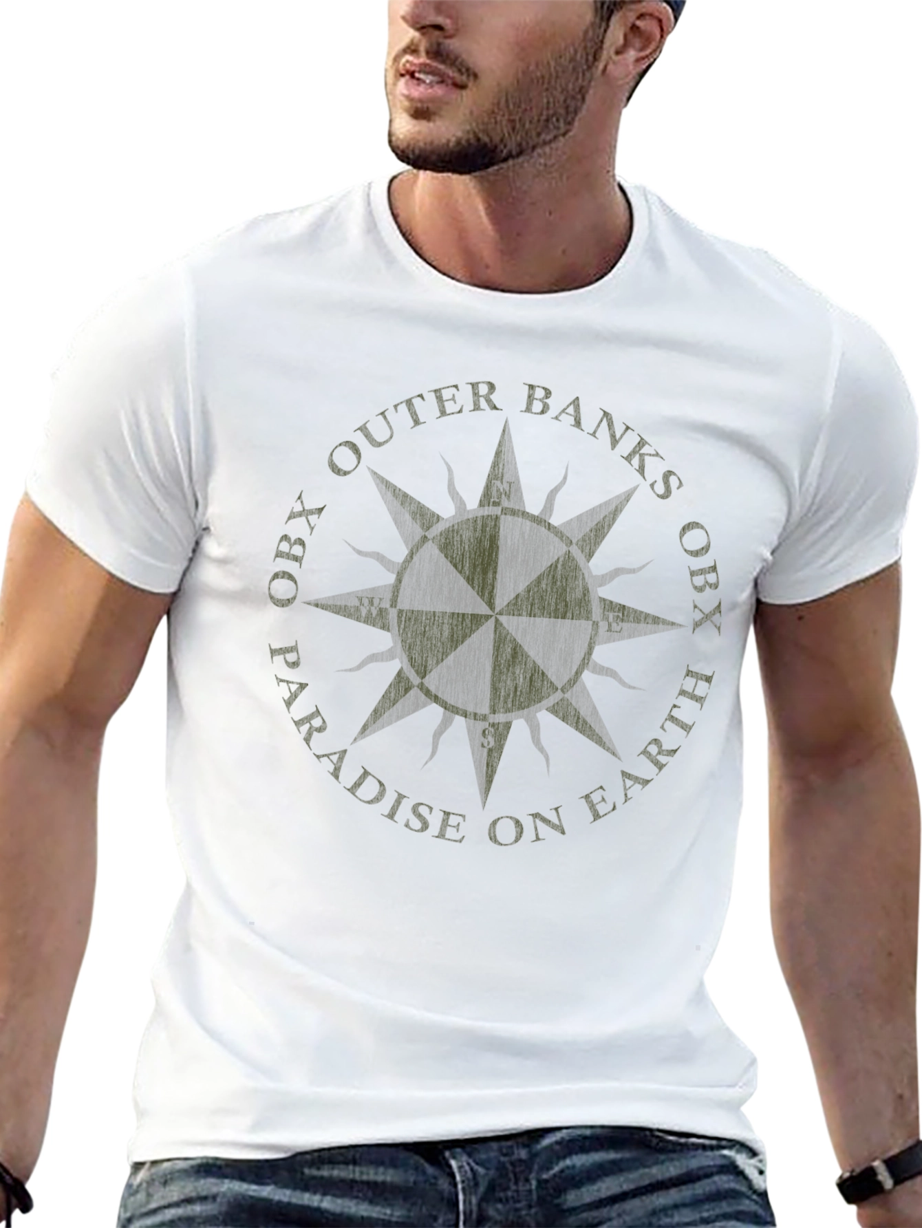 Outer Banks Compass Graphic T-Shirt