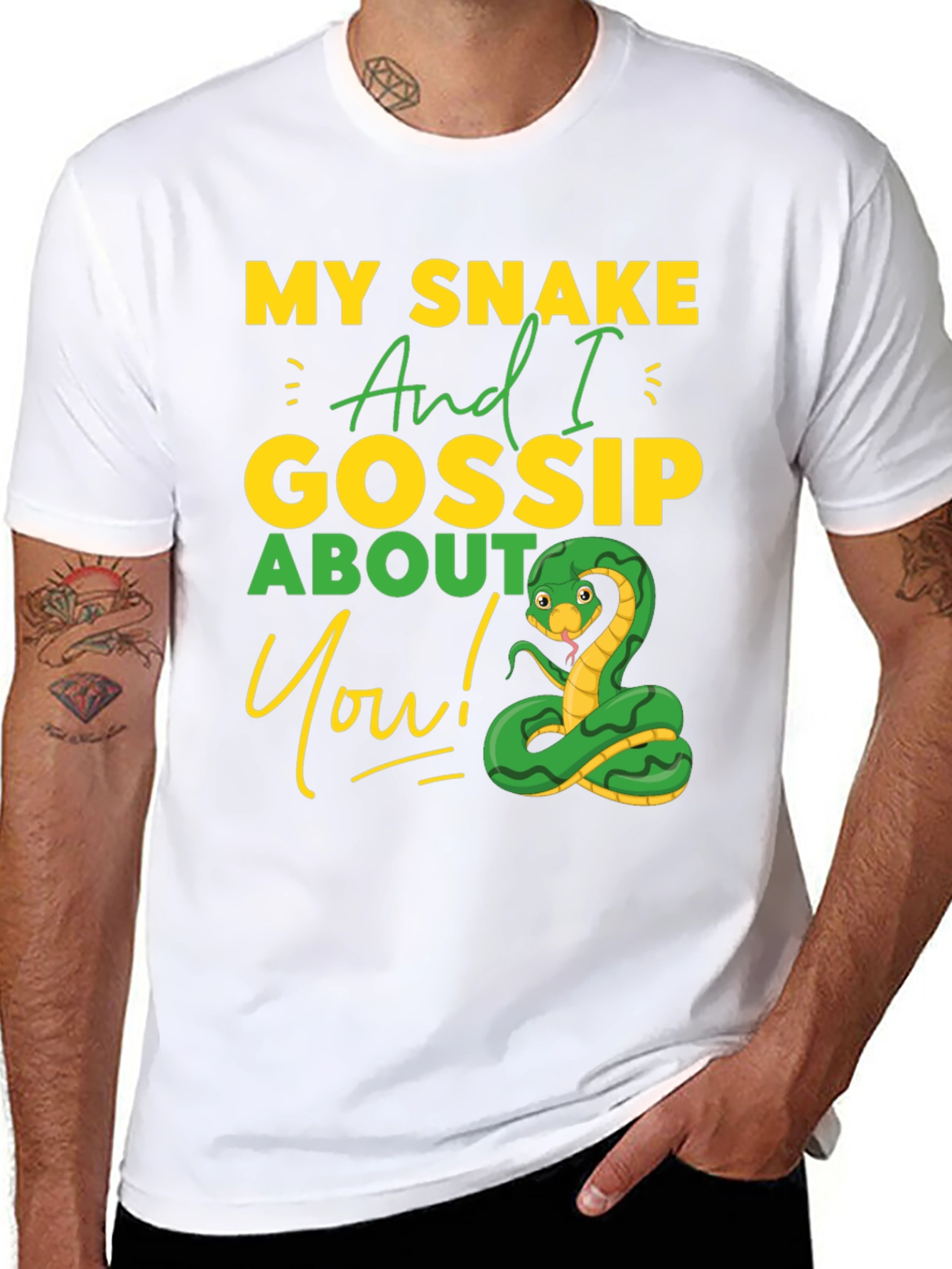 My Snake & I Gossip T-Shirt