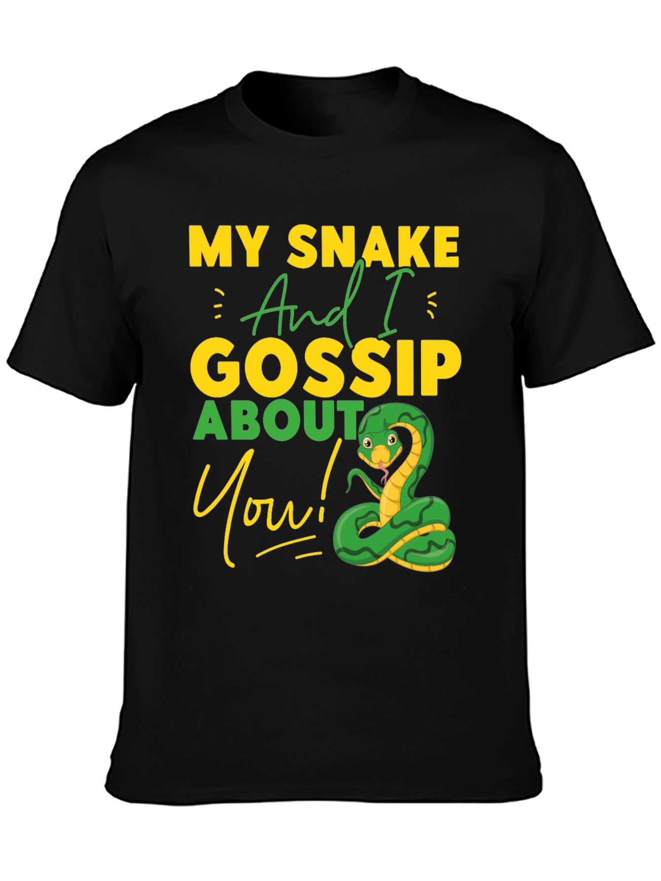 My Snake & I Gossip T-Shirt