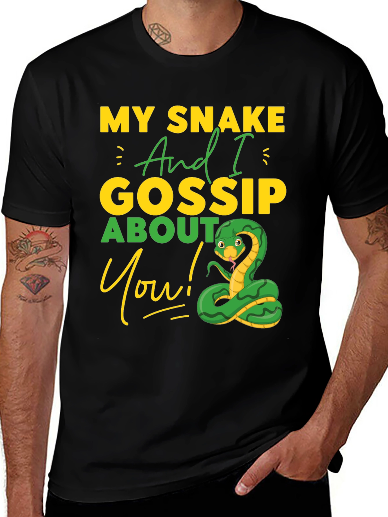 My Snake & I Gossip T-Shirt