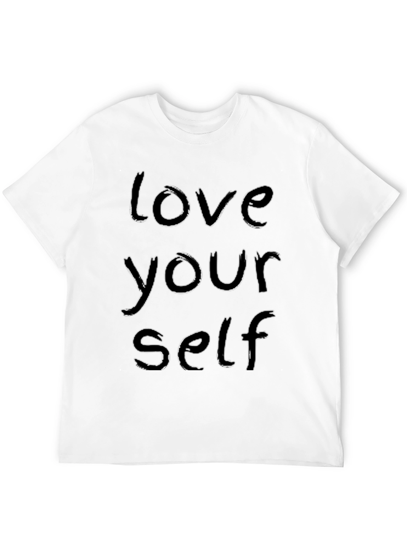 Love Yourself Graphic Tee - Black