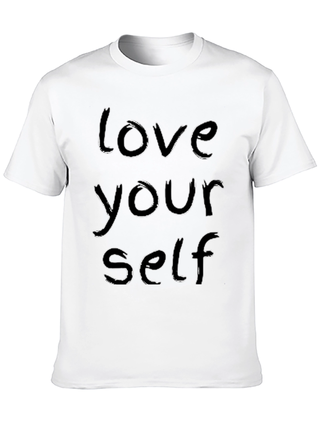 Love Yourself Graphic Tee - Black