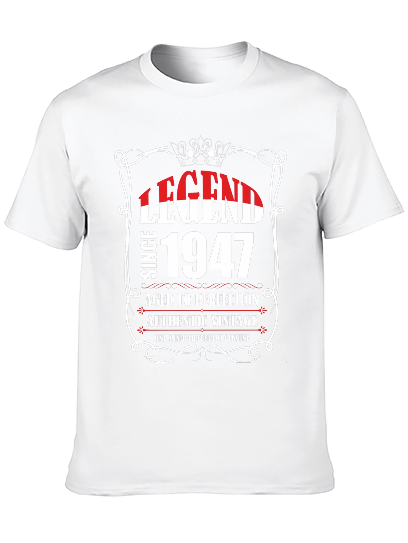 Legend Since 1947 Black Graphic T-Shirt