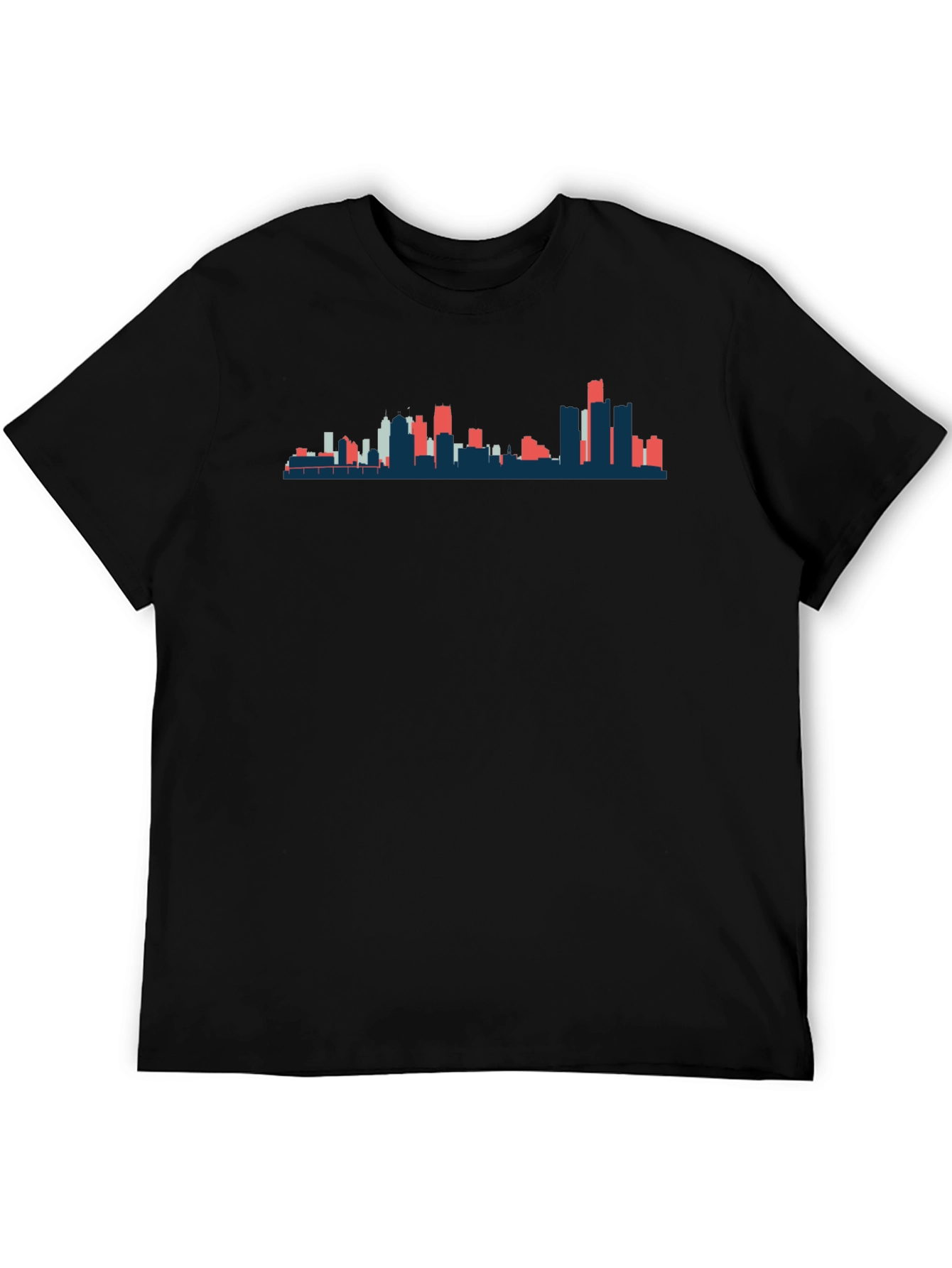 City Skyline Graphic T-Shirt - Urban Style