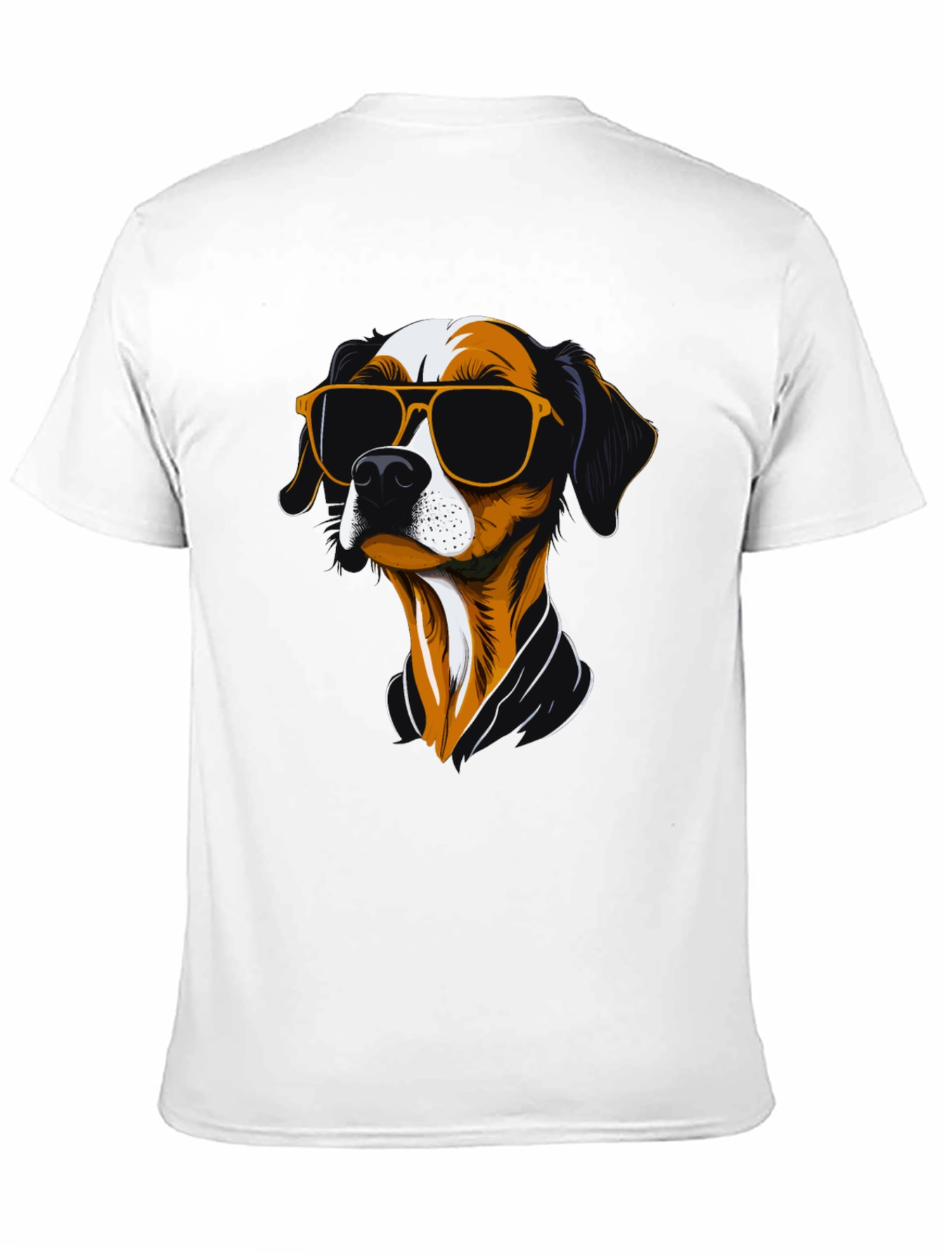 Cool Dog Graphic T-Shirt - Mens Black Tee
