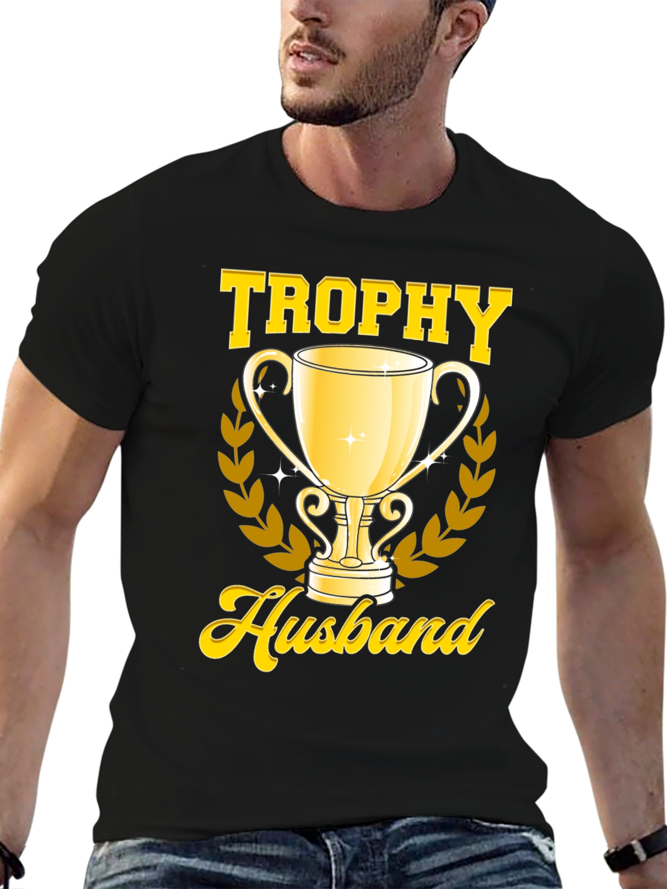 Trophy Husband Graphic T-Shirt