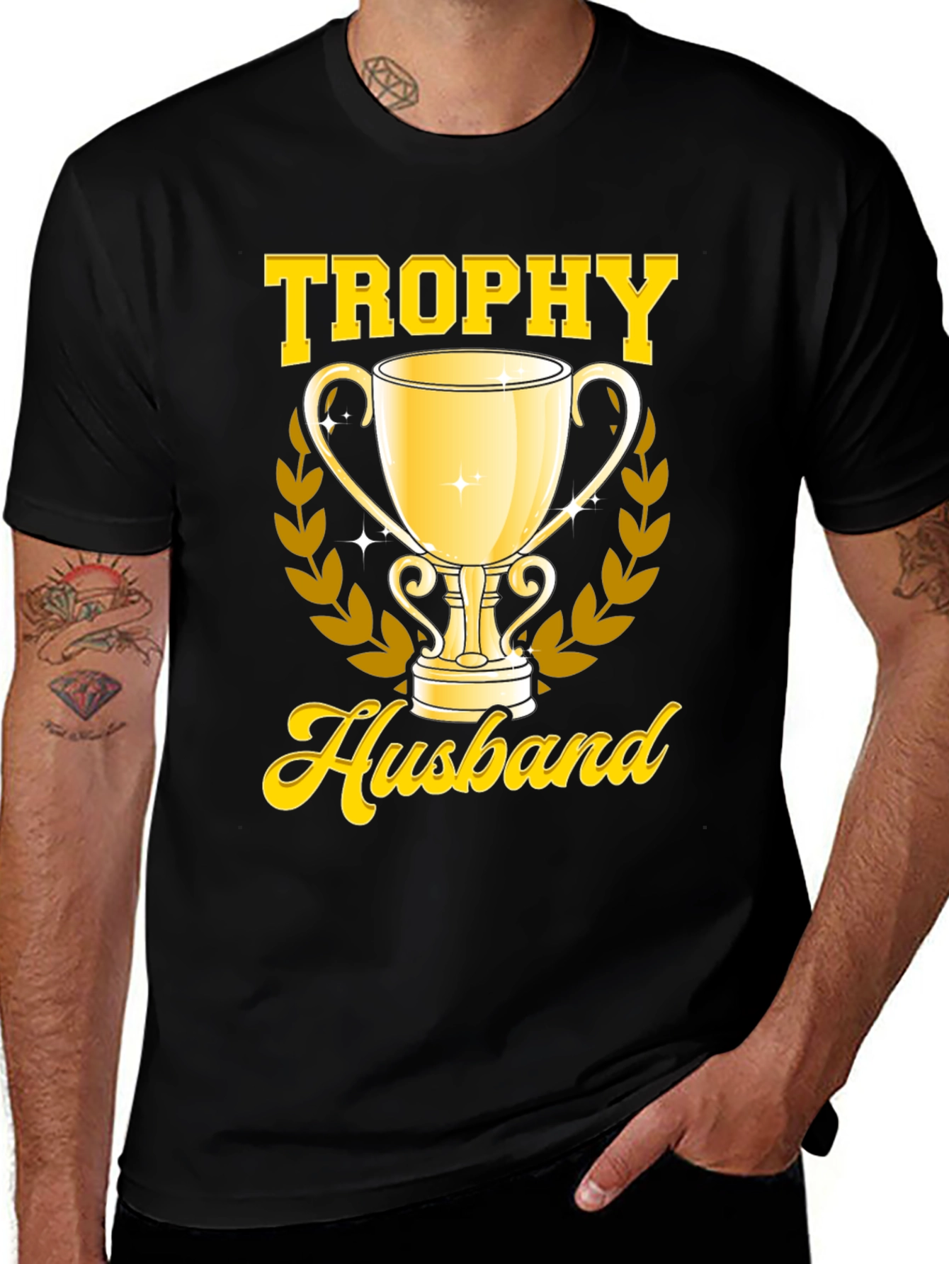 Trophy Husband Graphic T-Shirt