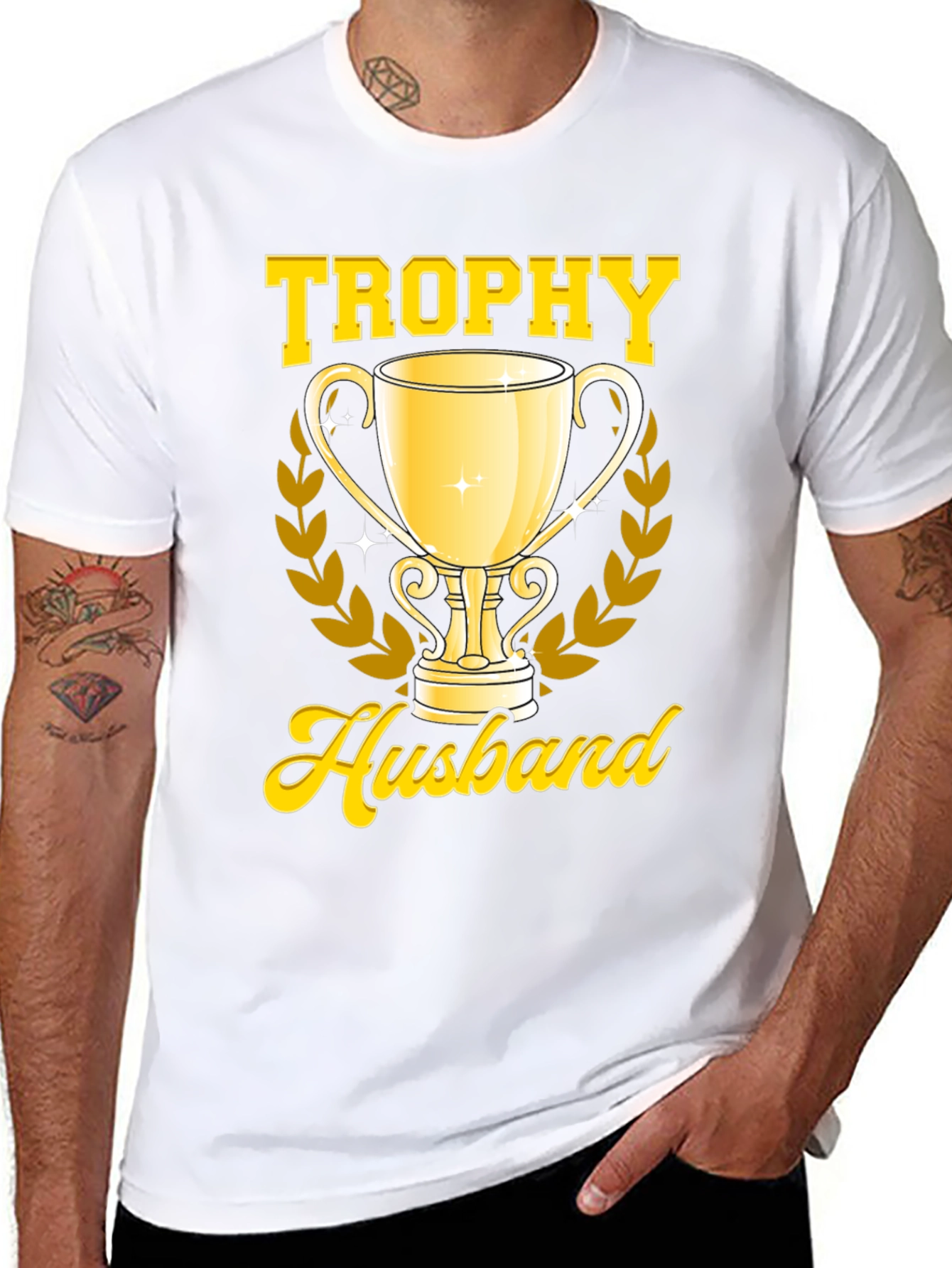 Trophy Husband Graphic T-Shirt