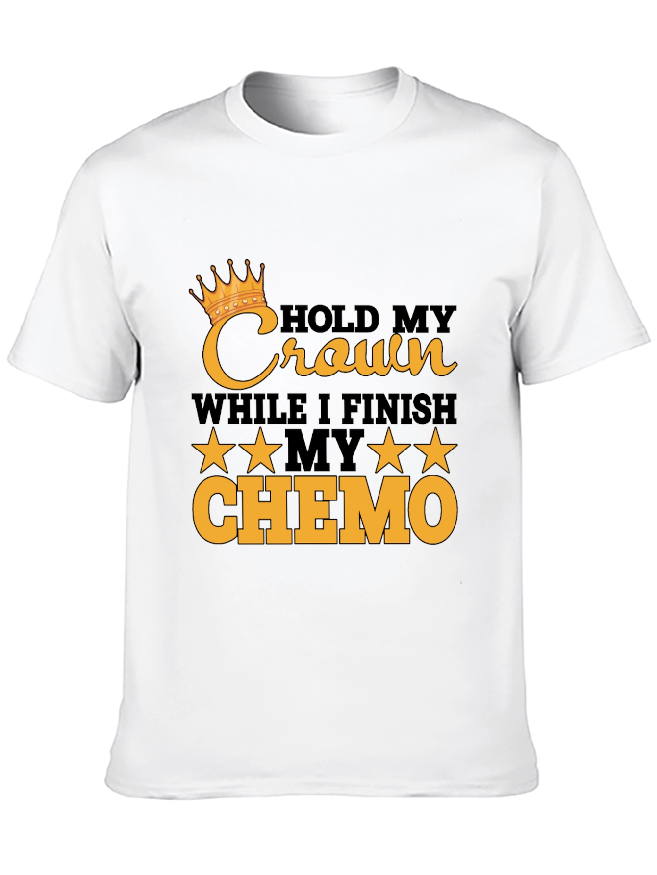 Hold My Crown Chemo Awareness T-Shirt