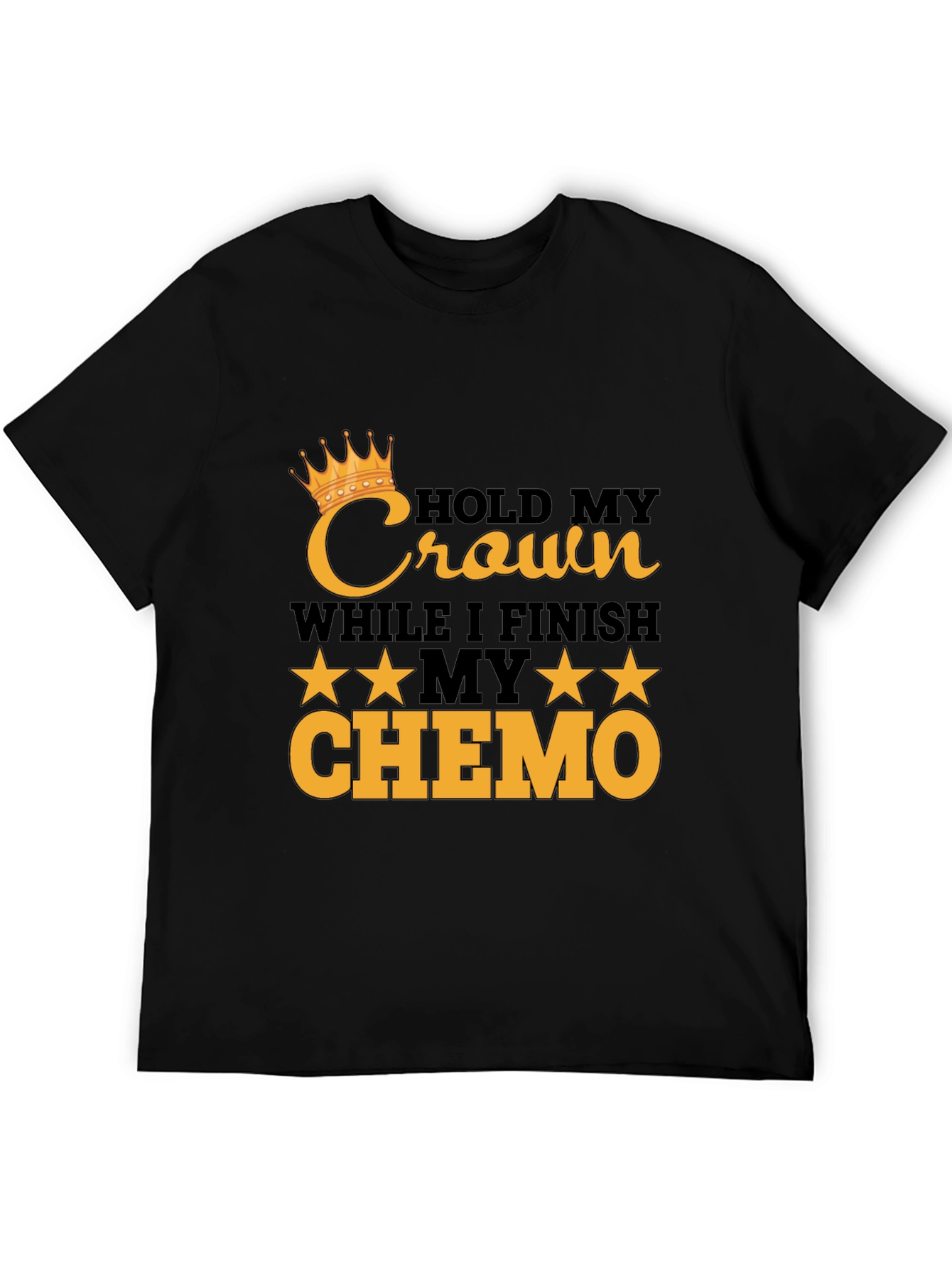 Hold My Crown Chemo Awareness T-Shirt