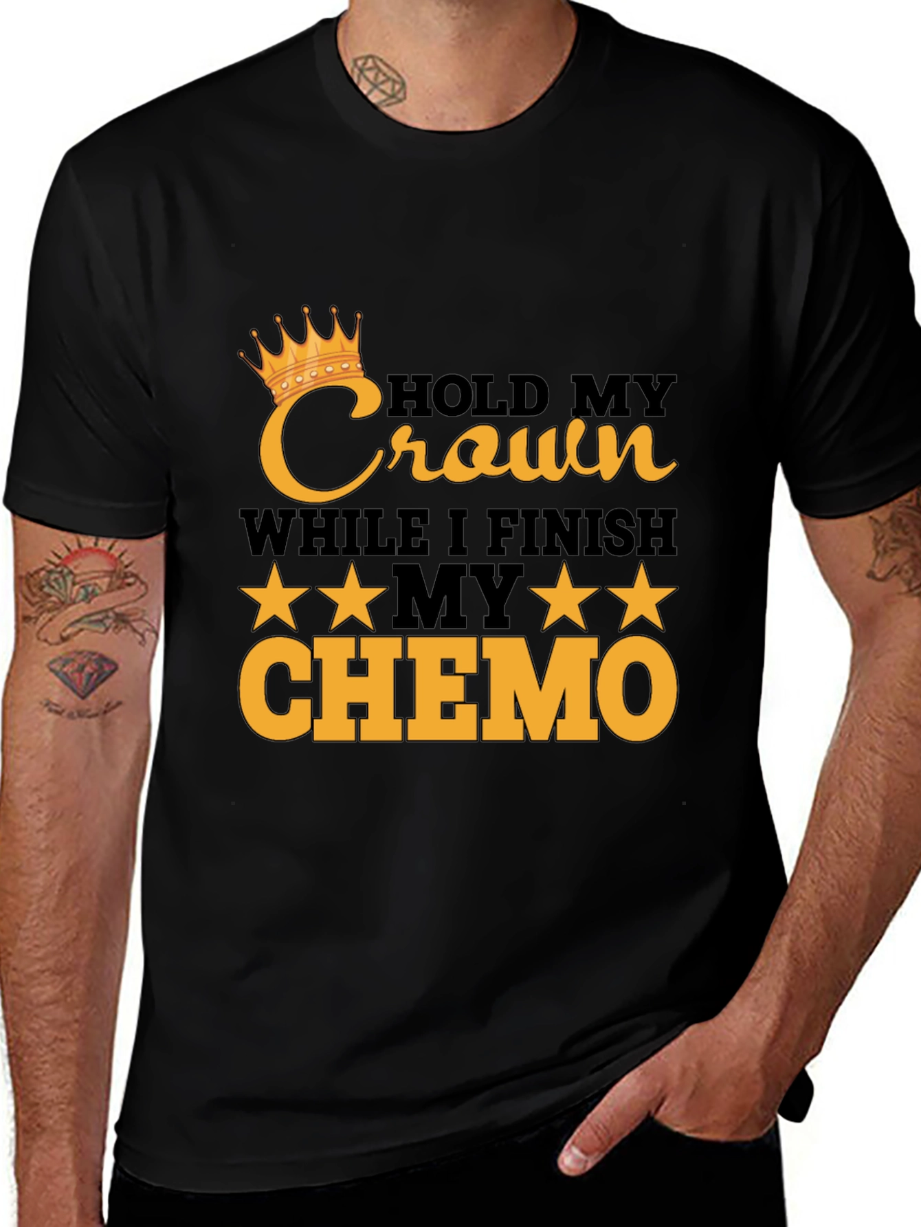 Hold My Crown Chemo Awareness T-Shirt