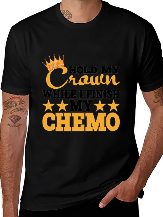 Hold My Crown Chemo Awareness T-Shirt