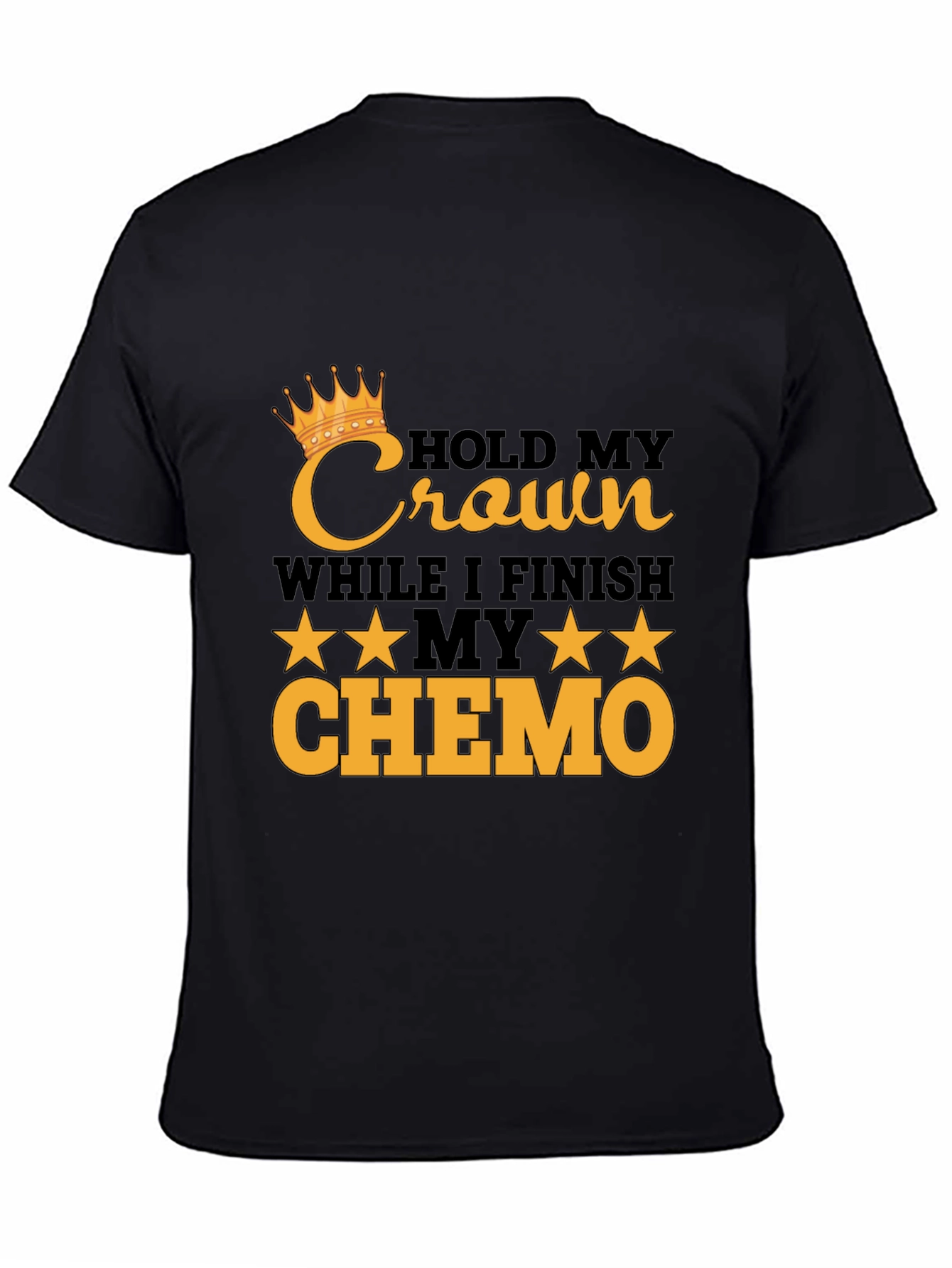 Hold My Crown Chemo Awareness T-Shirt