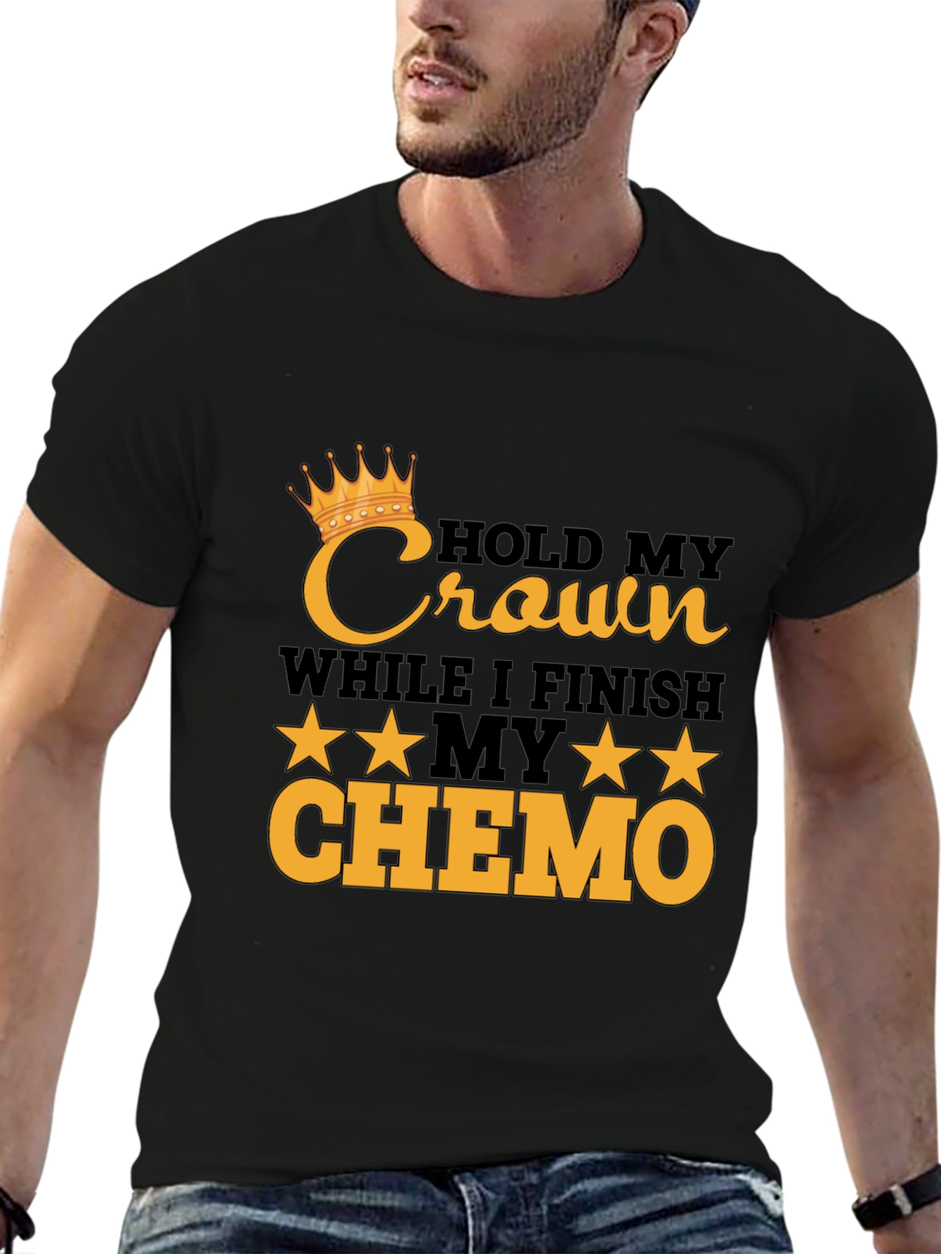 Hold My Crown Chemo Awareness T-Shirt