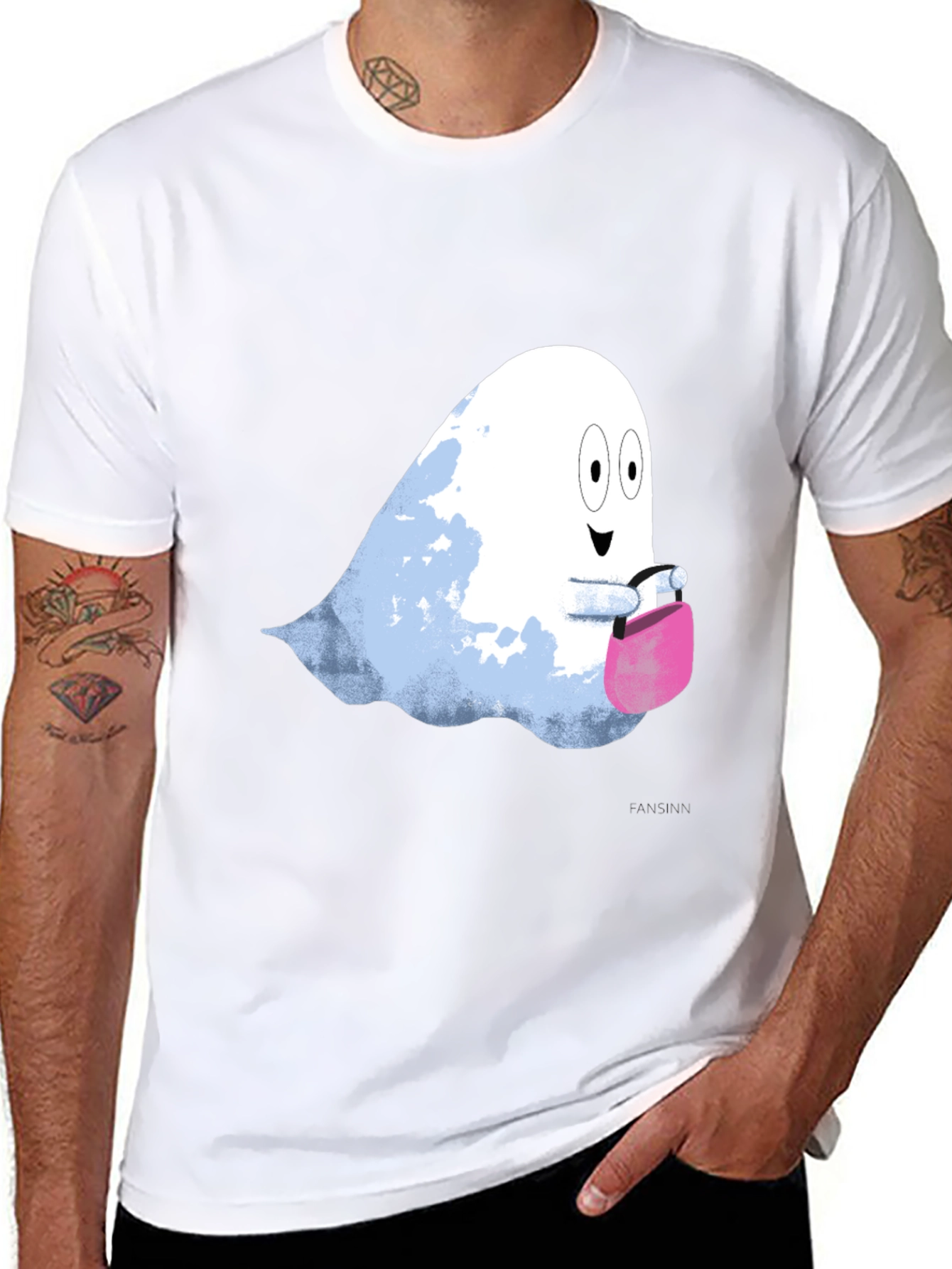 Spooky Cute Ghost T-Shirt