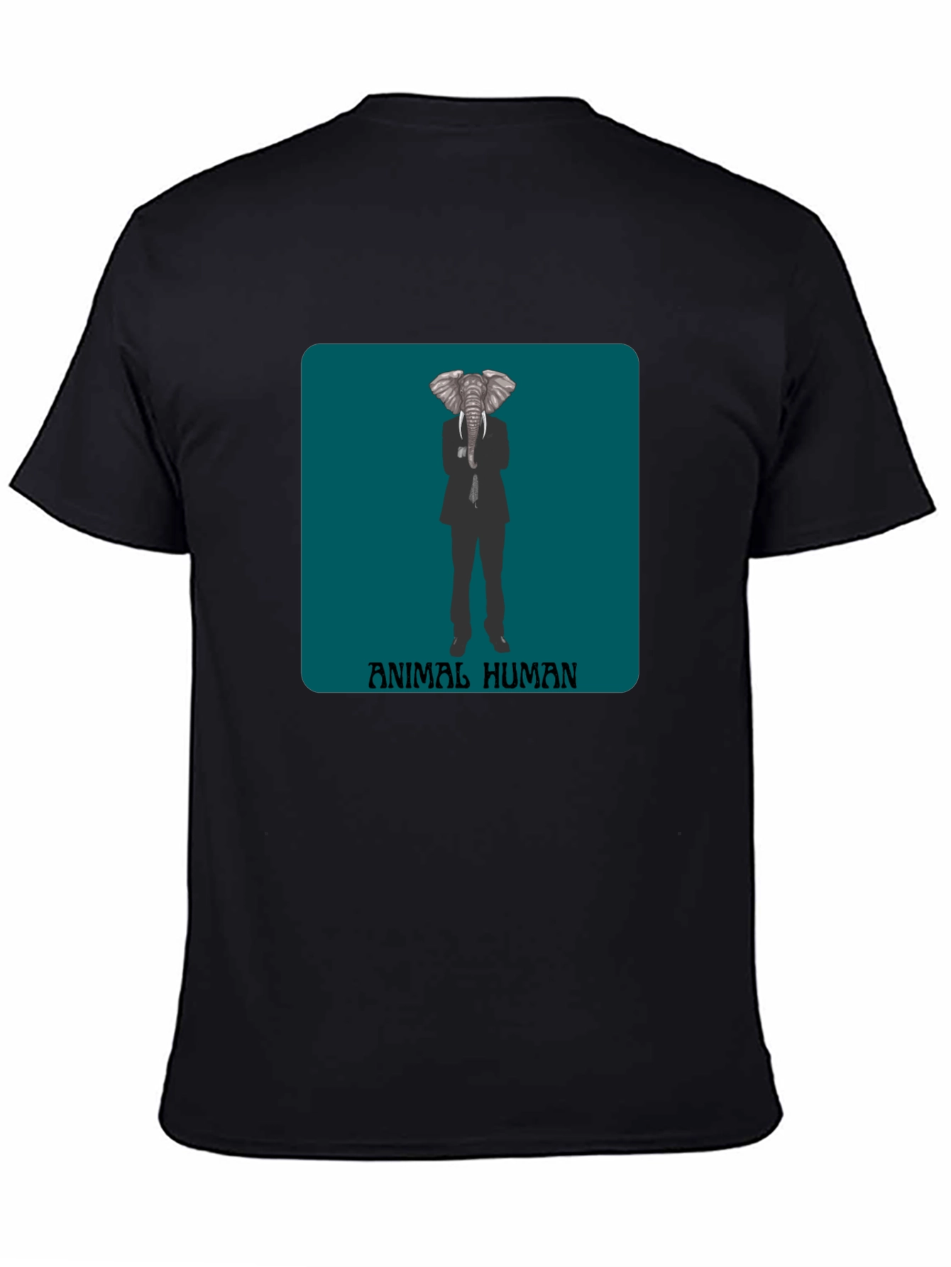 Animal Human Elephant Head T-Shirt