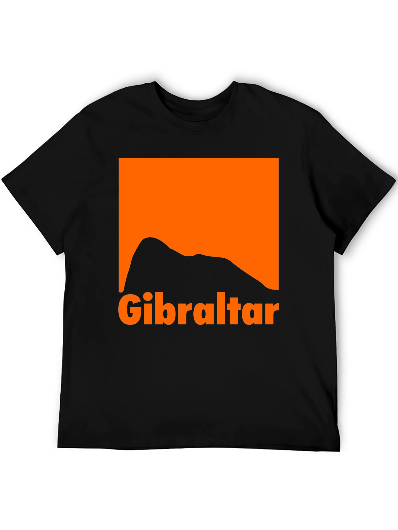 Gibraltar T-Shirt - Orange Mountain Design