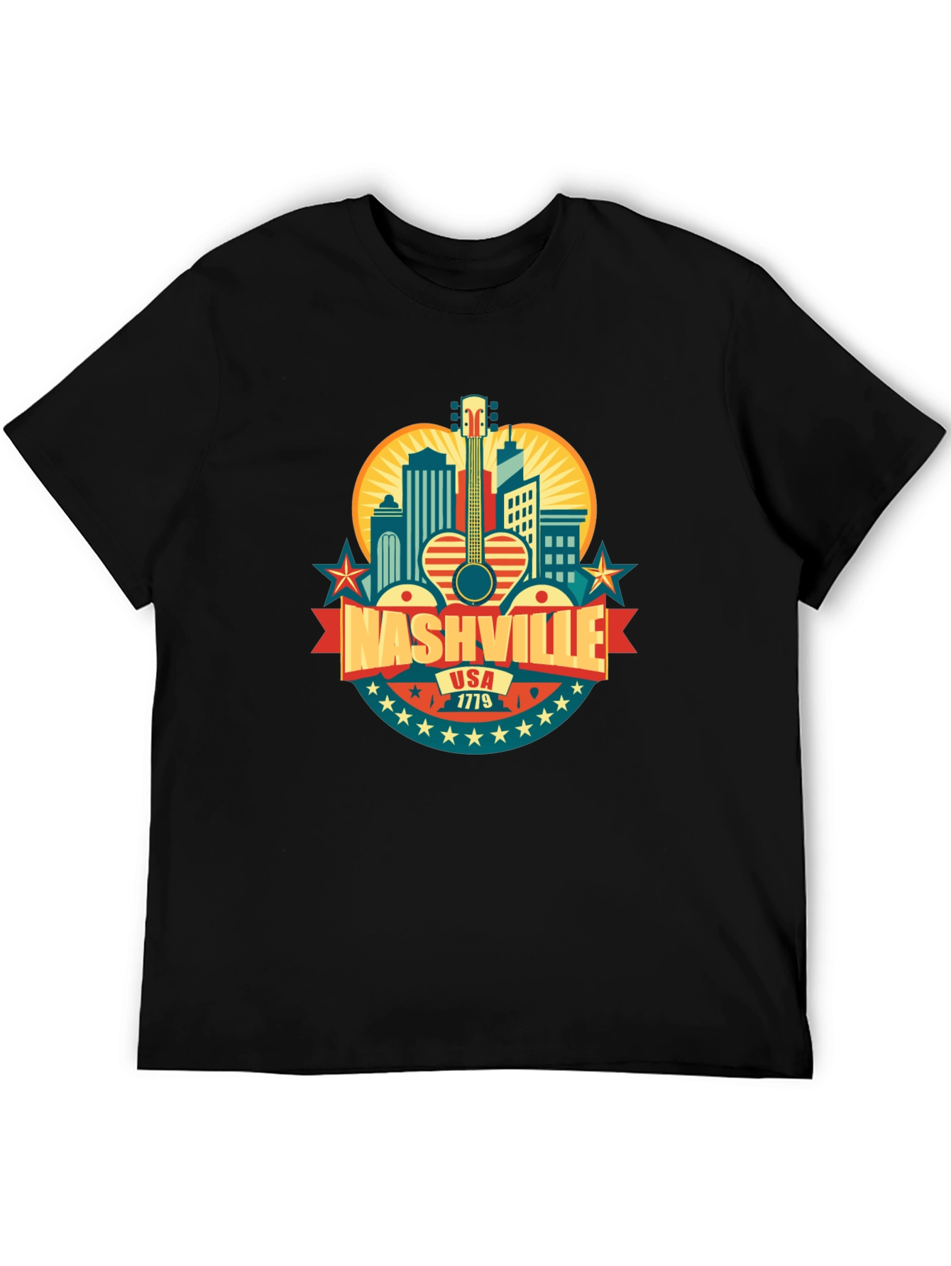 Nashville USA 1779 Graphic T-Shirt