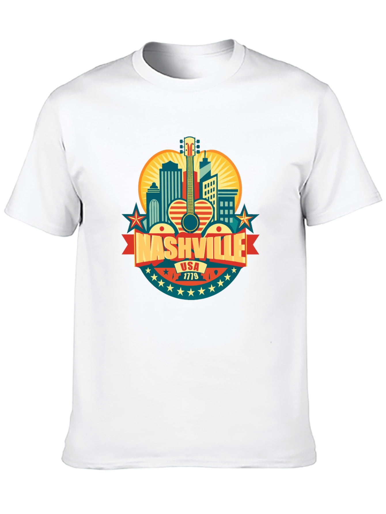 Nashville USA 1779 Graphic T-Shirt