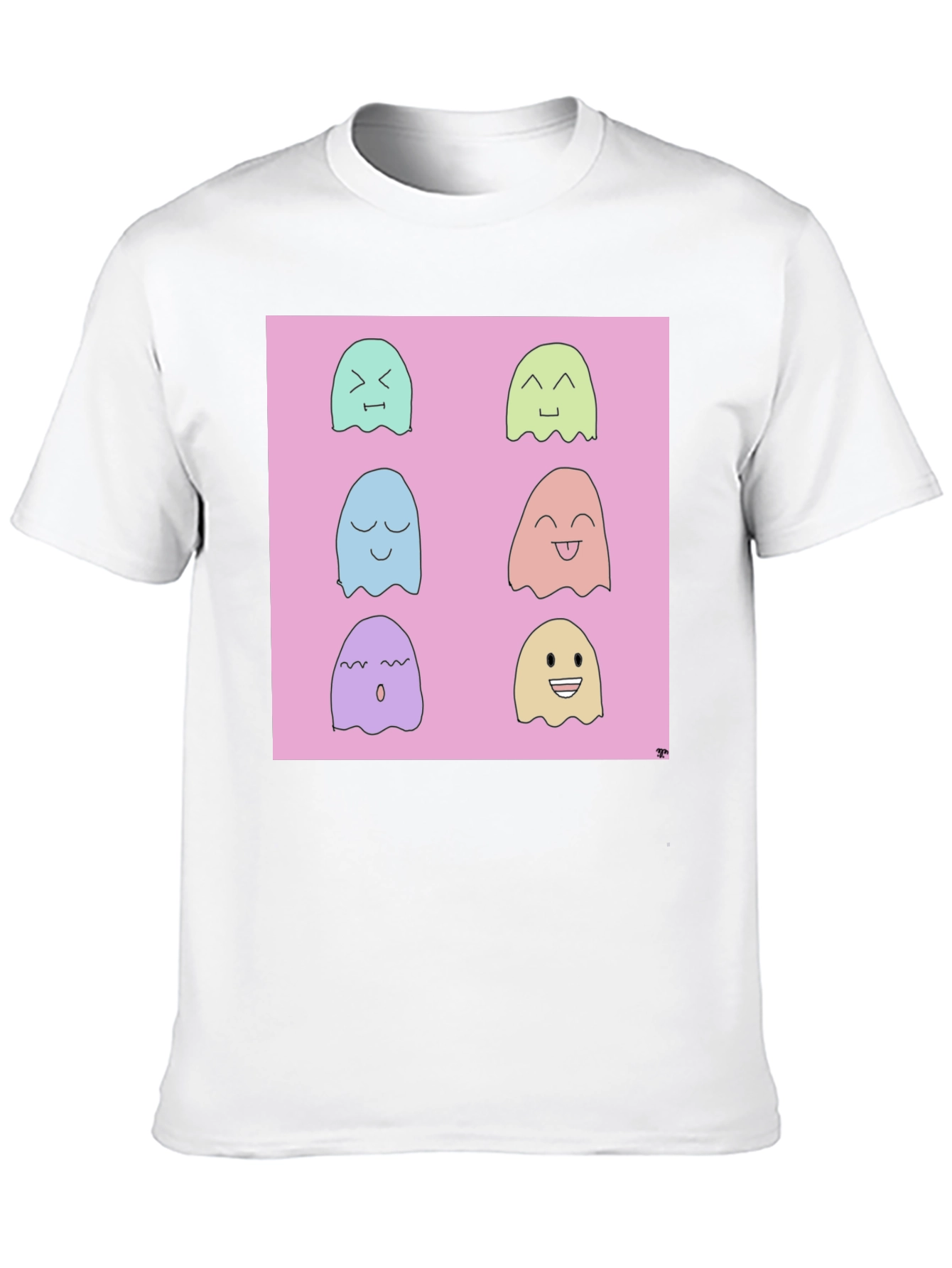 Cute Ghost T-Shirt - Fun Spooky Season Apparel
