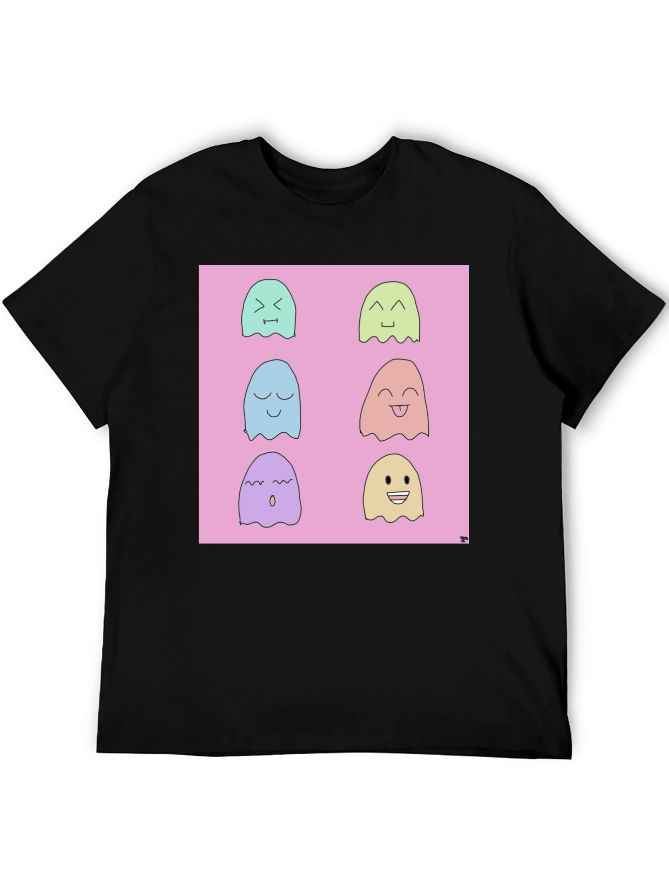 Cute Ghost T-Shirt - Fun Spooky Season Apparel