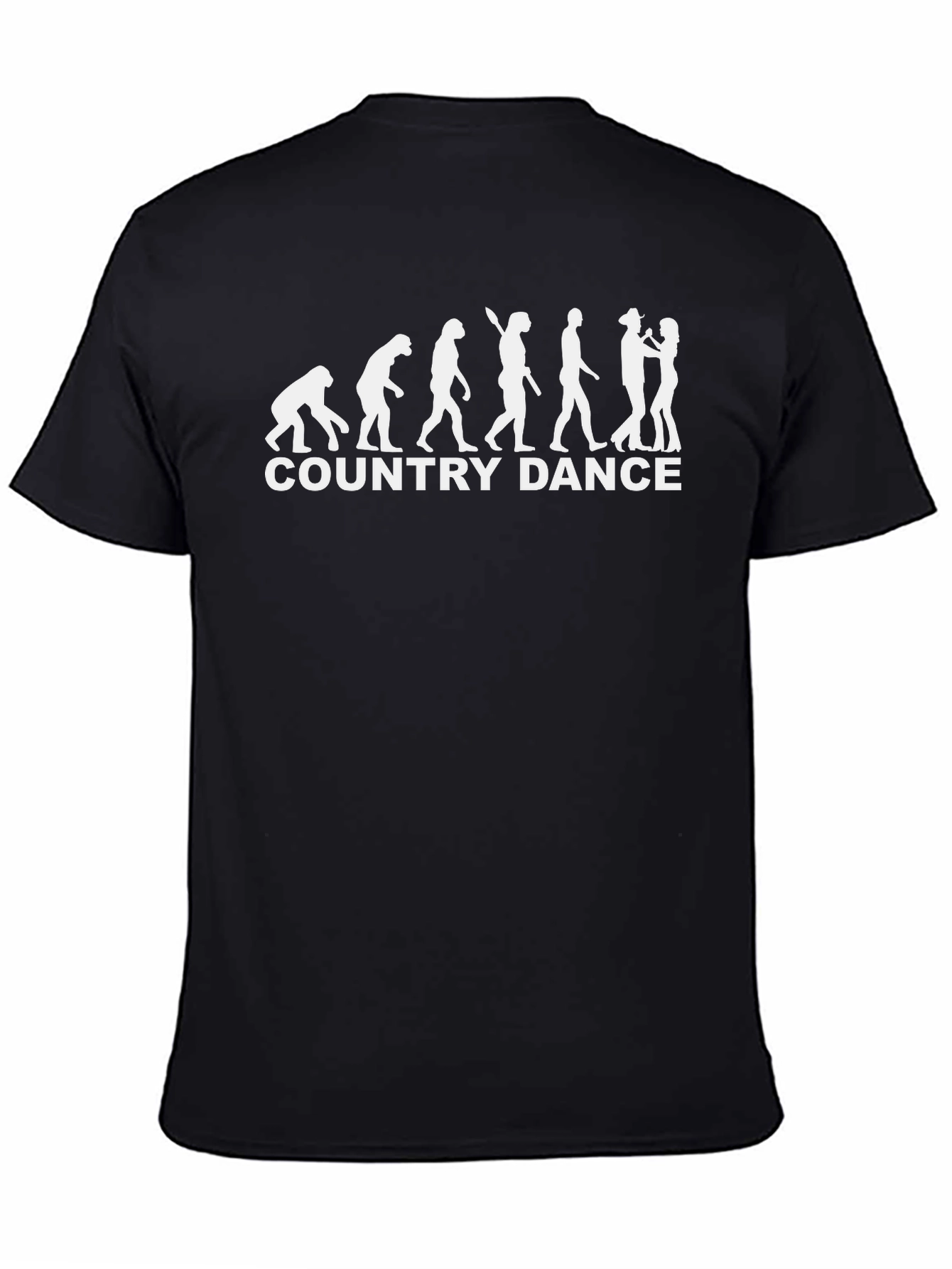Country Dance Evolution Graphic T-Shirt