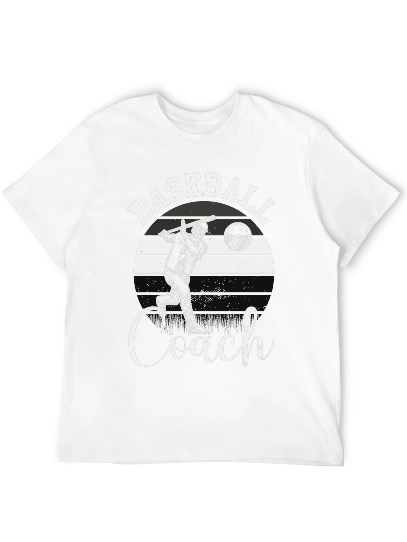 Baseball Coach T-Shirt Retro Design