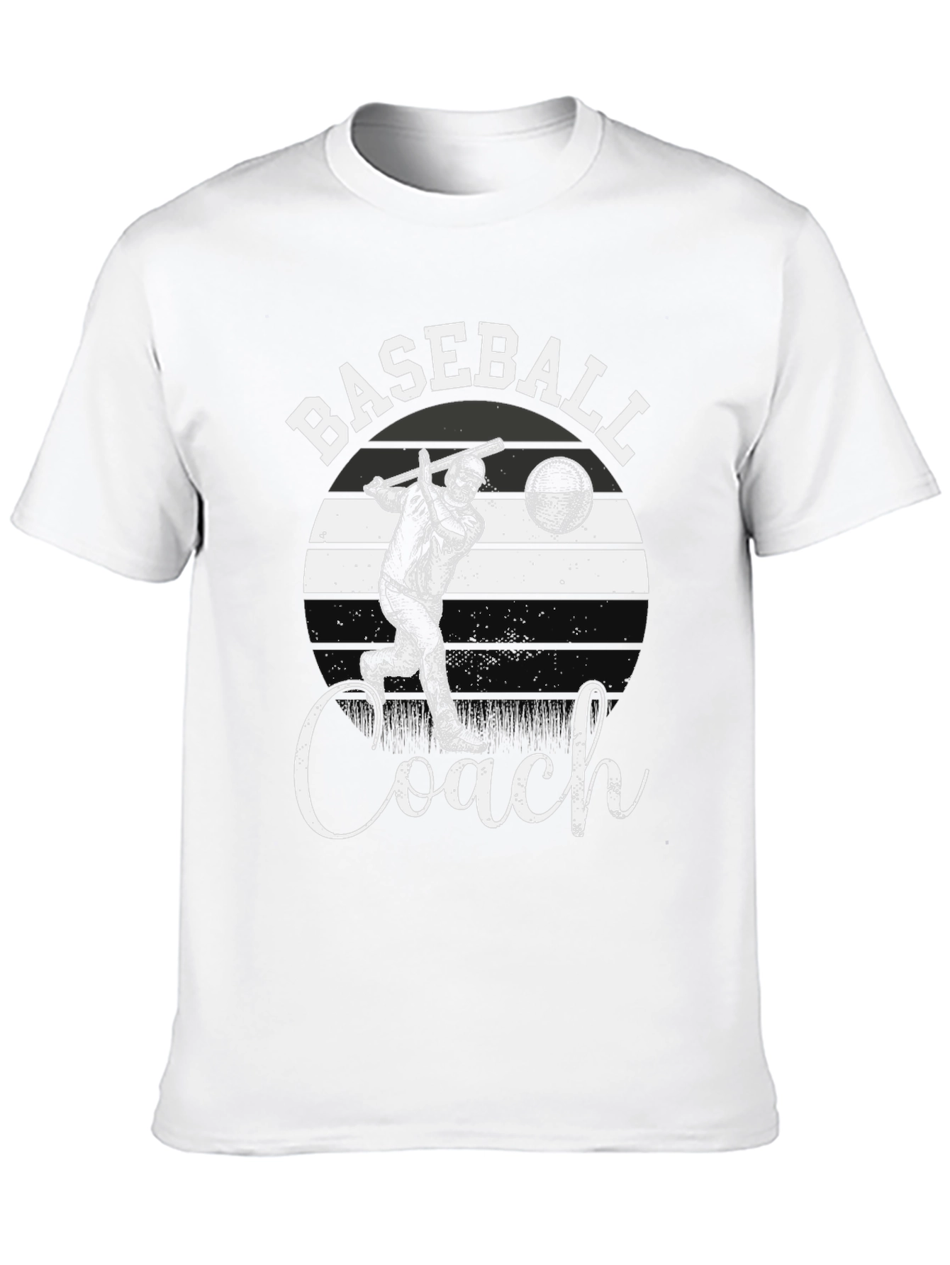 Baseball Coach T-Shirt Retro Design
