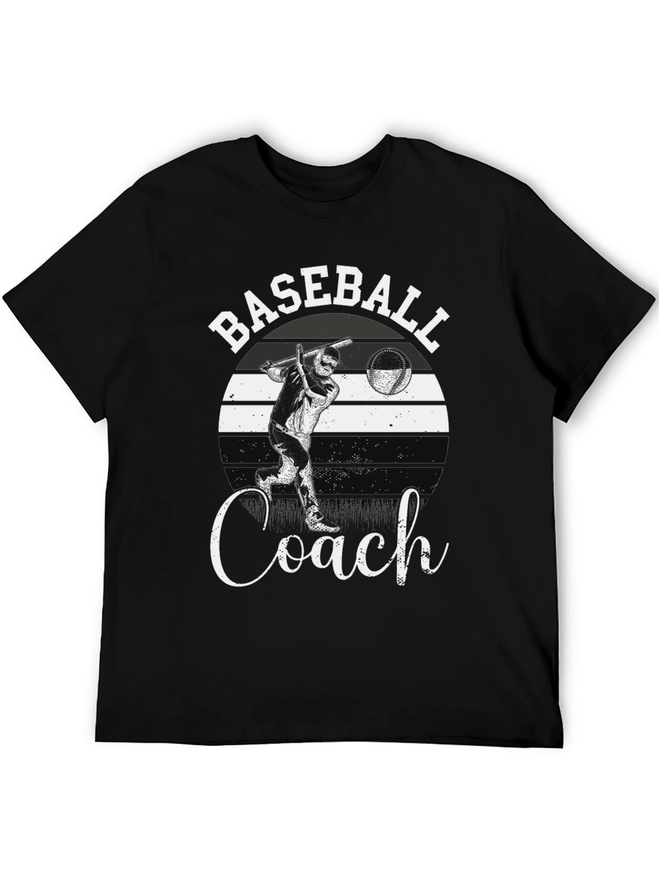 Baseball Coach T-Shirt Retro Design