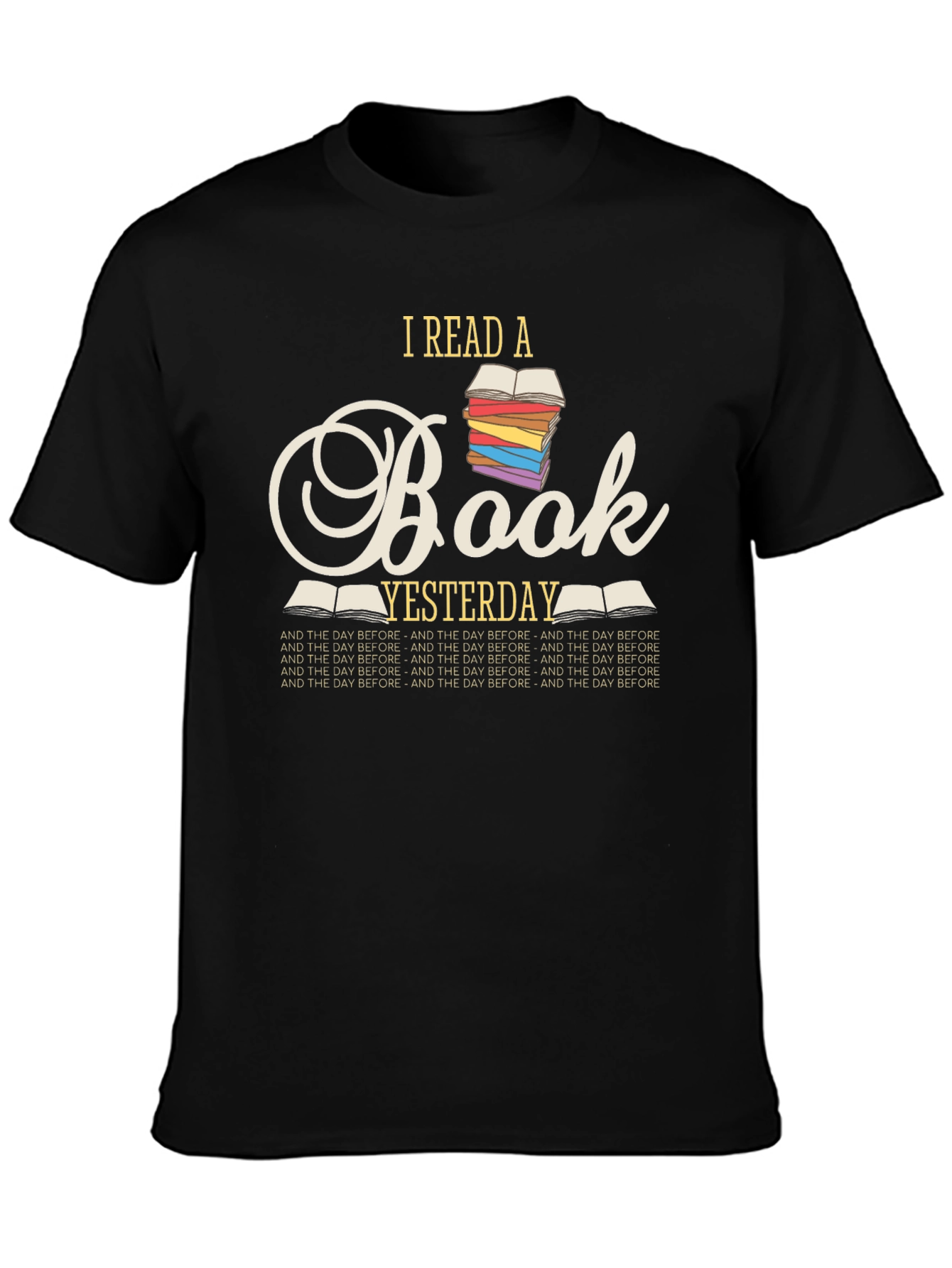 I Read A Book Yesterday Graphic Tee