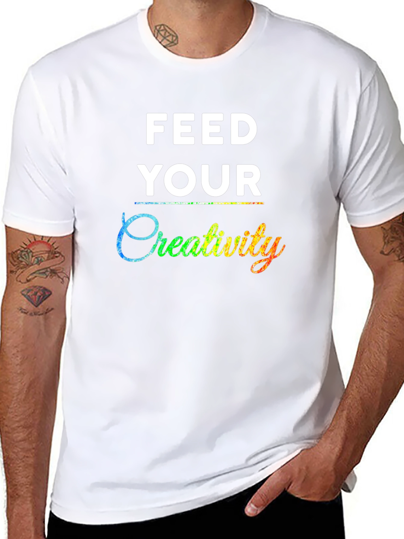 Feed Your Creativity T-Shirt - Graphic Tee