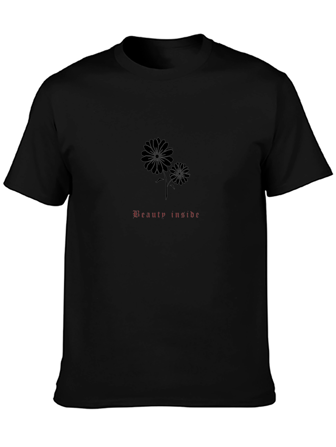 Beauty Inside Floral Graphic T-Shirt