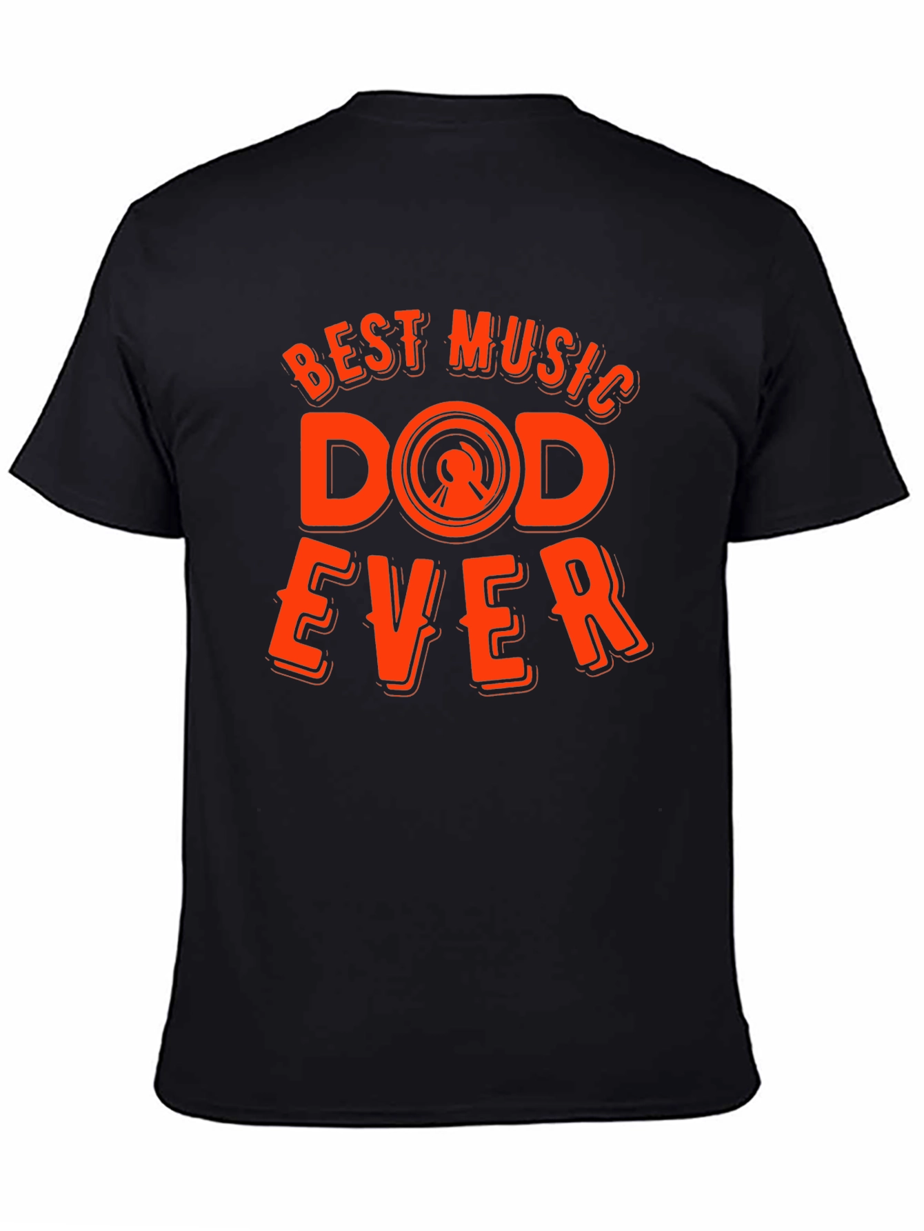 Best Music DAD Ever Graphic Tee
