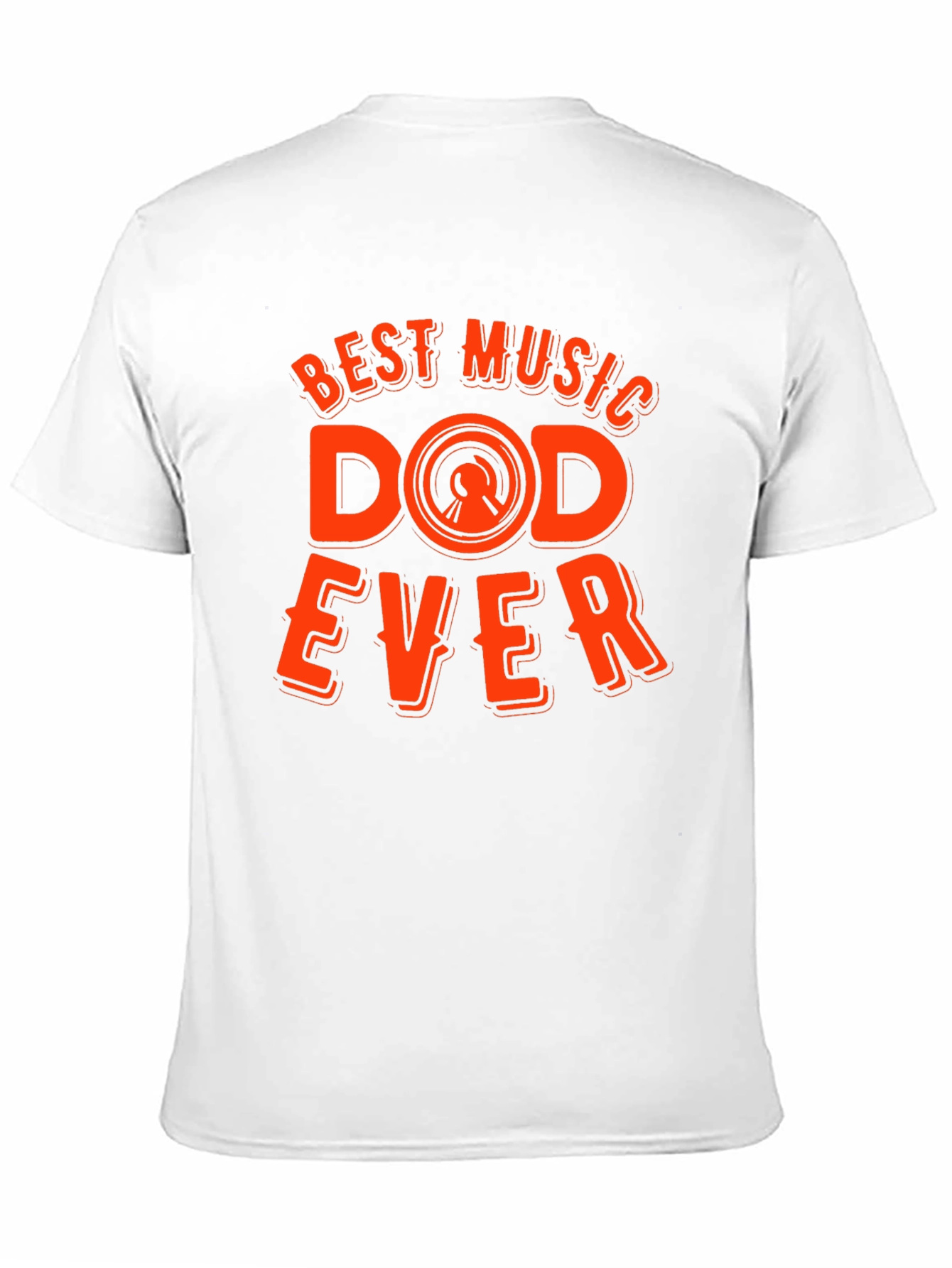 Best Music DAD Ever Graphic Tee
