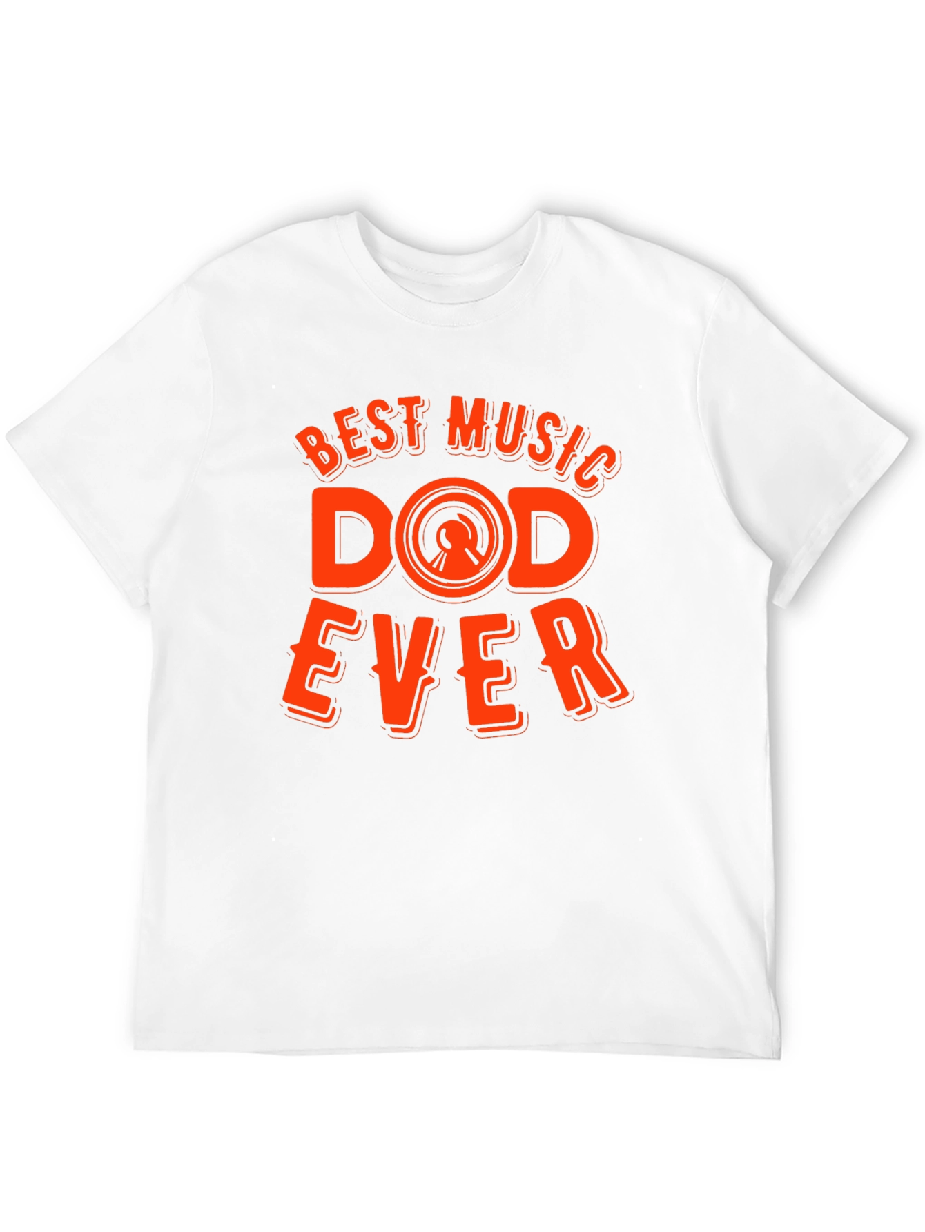 Best Music DAD Ever Graphic Tee