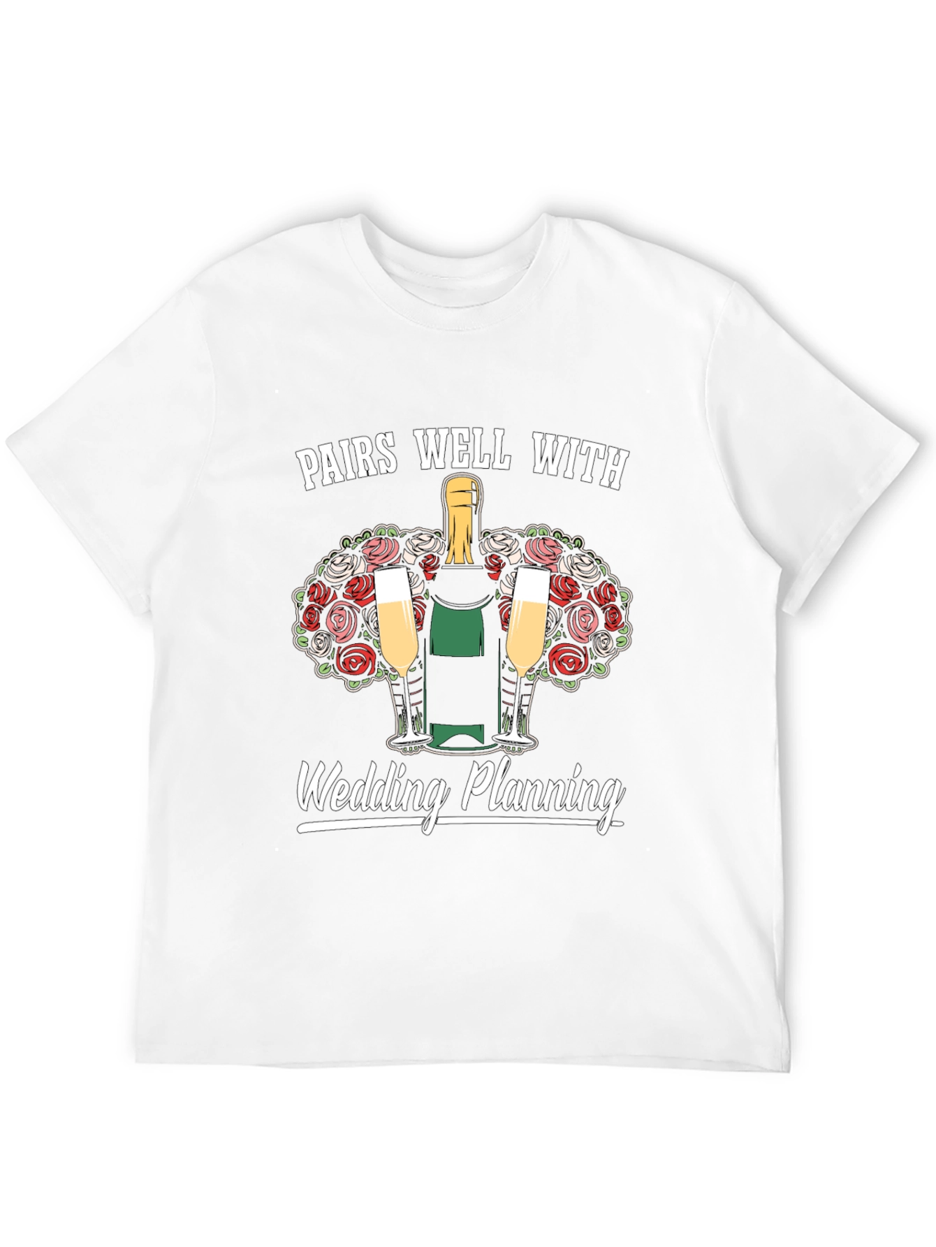 Pairs Well With Wedding Planning T-Shirt