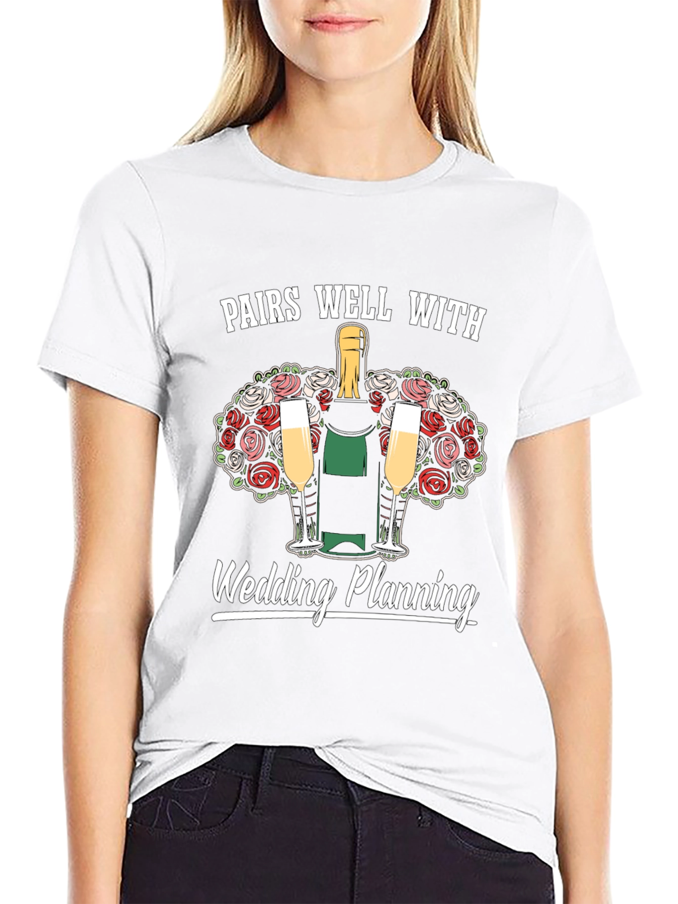 Pairs Well With Wedding Planning T-Shirt