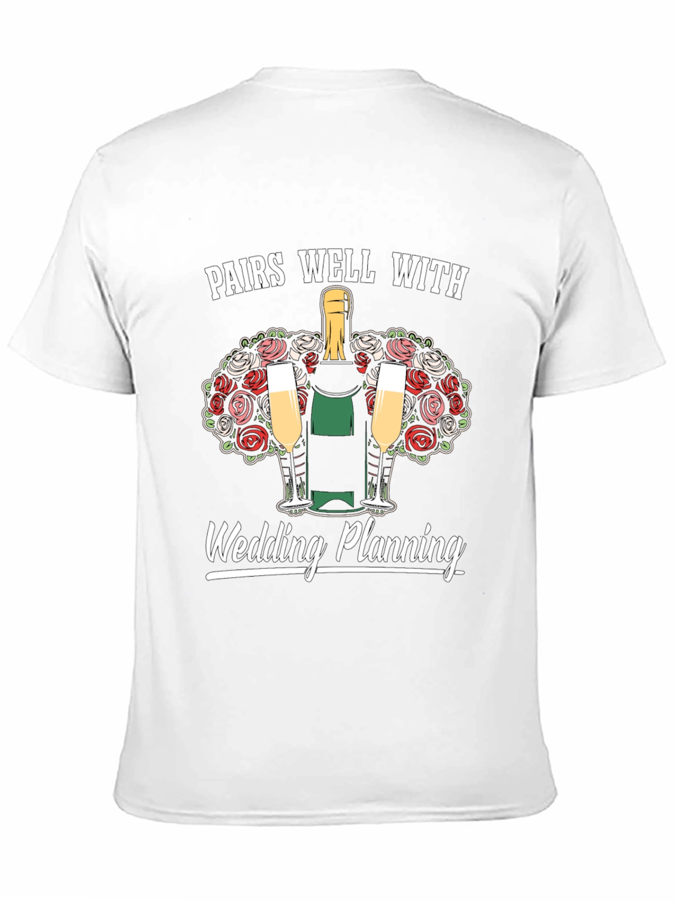 Pairs Well With Wedding Planning T-Shirt