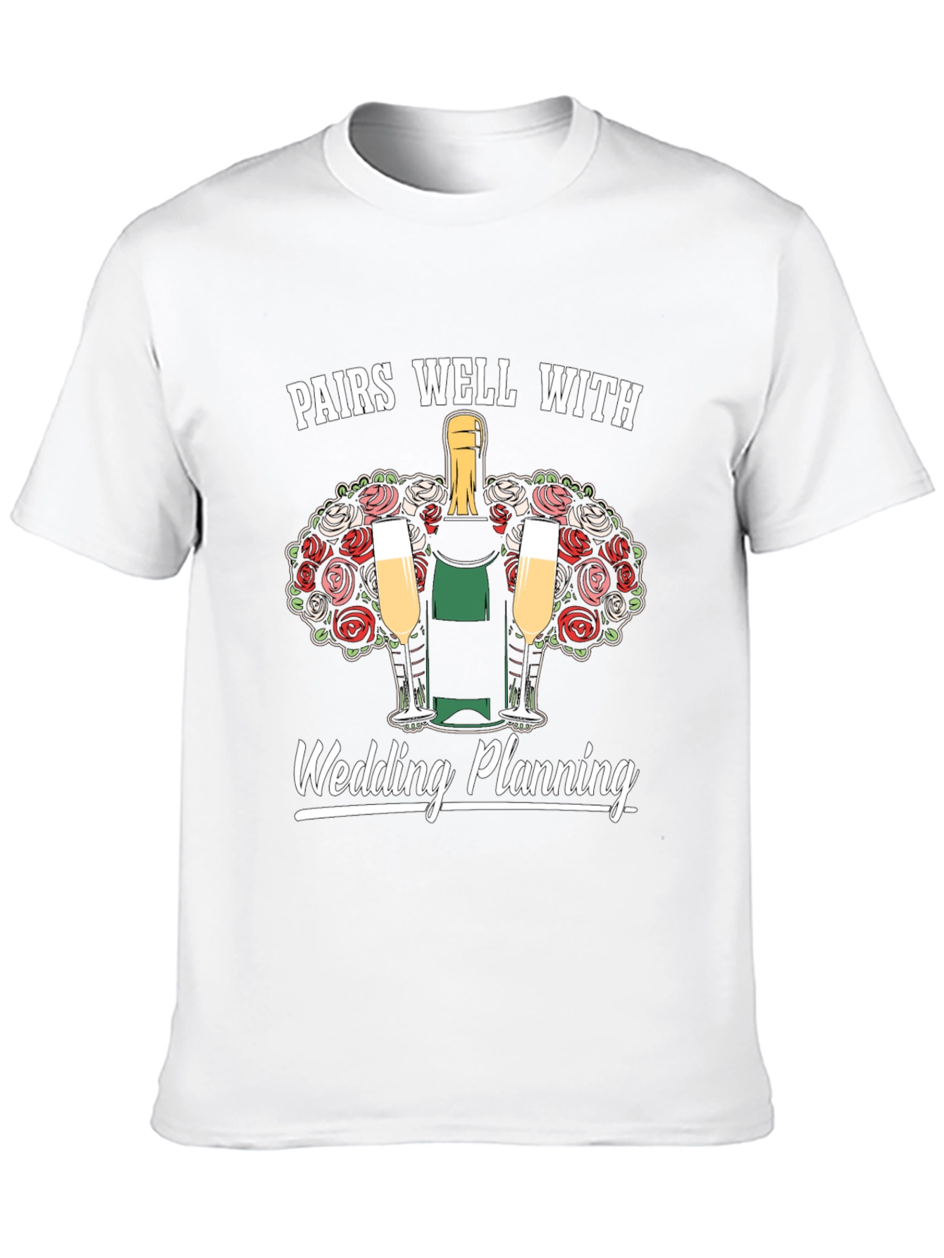 Pairs Well With Wedding Planning T-Shirt