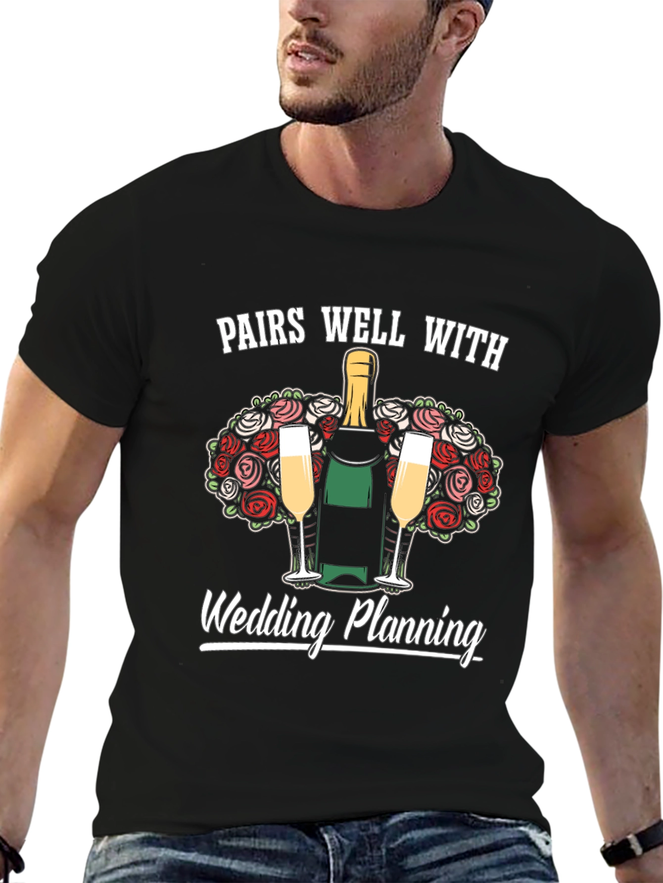 Pairs Well With Wedding Planning T-Shirt