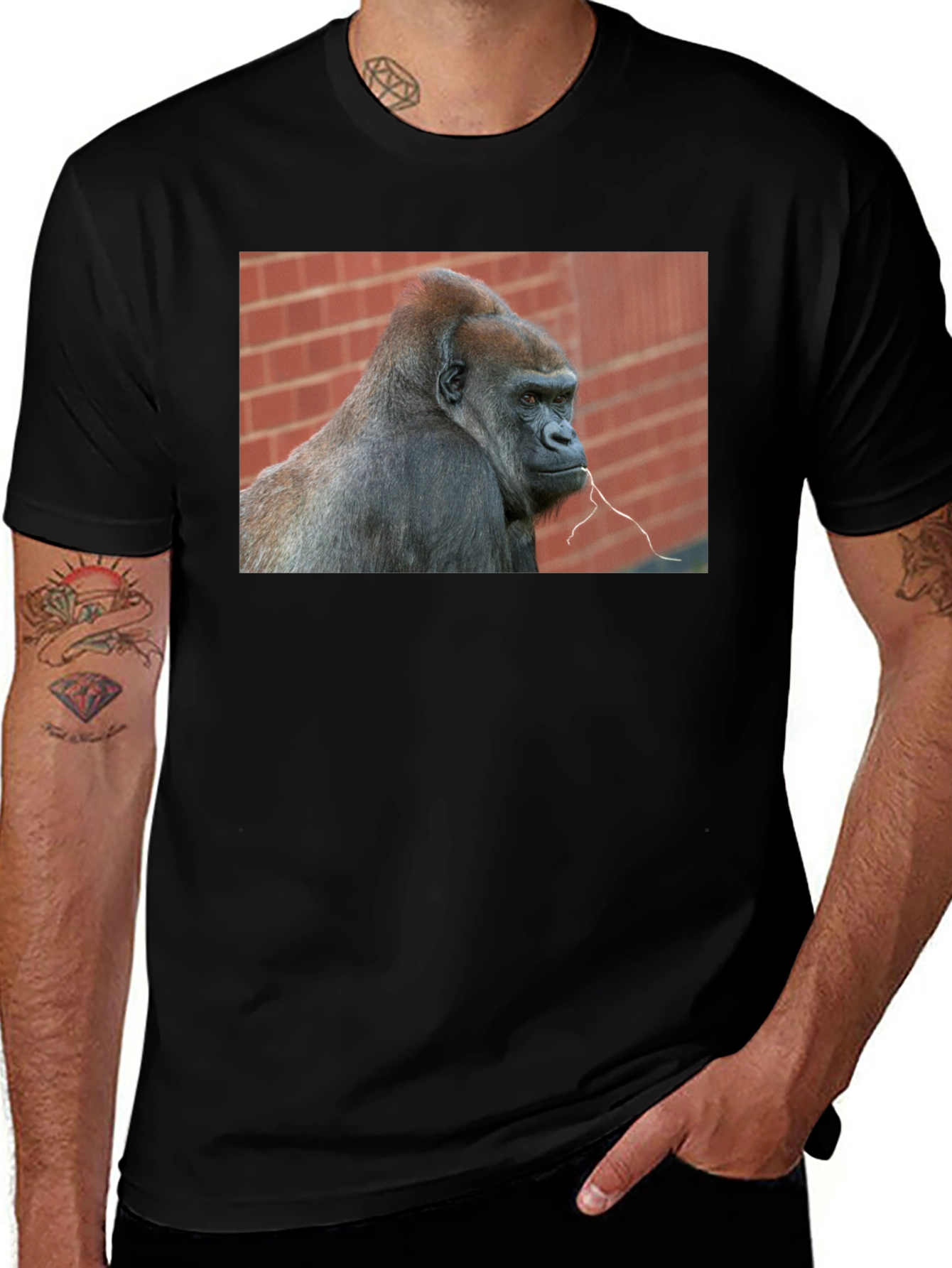 Gorilla Graphic T-Shirt - Premium Unisex Tee