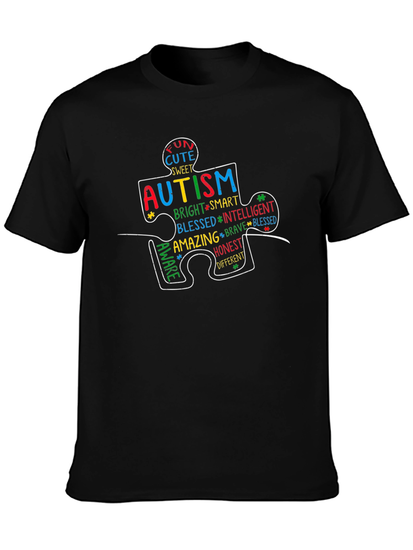 Autism Awareness Puzzle Piece T-Shirt