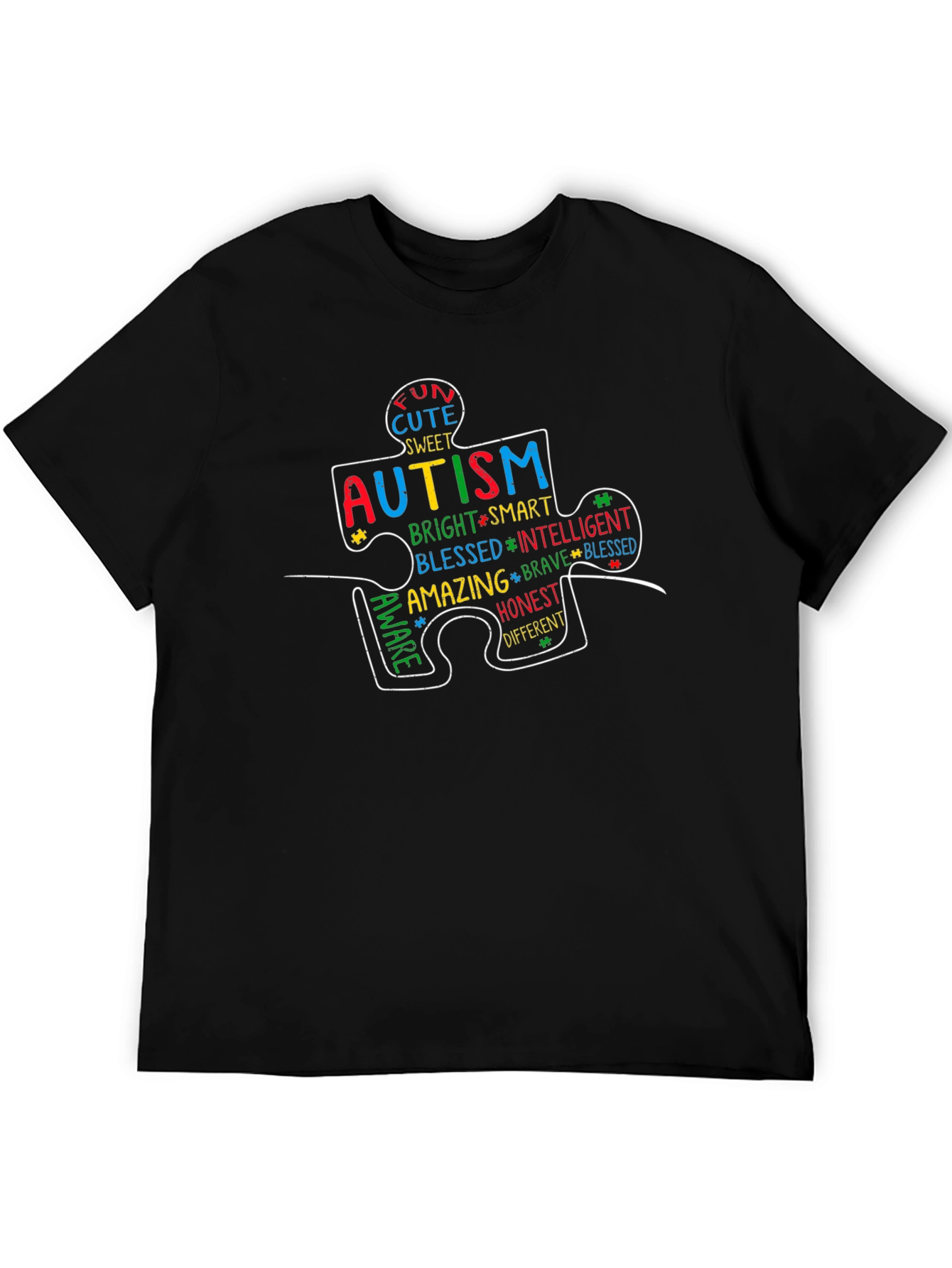 Autism Awareness Puzzle Piece T-Shirt