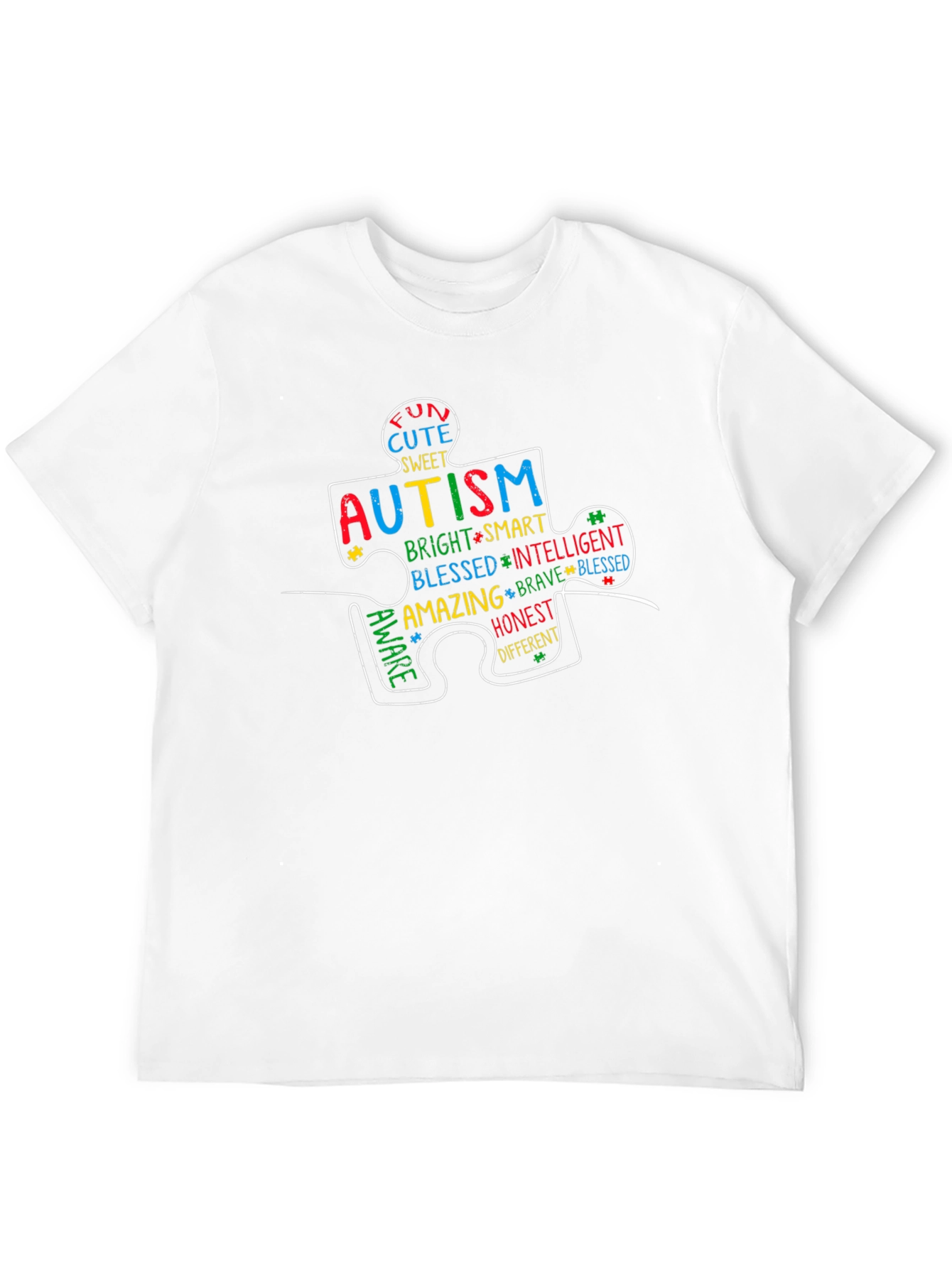 Autism Awareness Puzzle Piece T-Shirt
