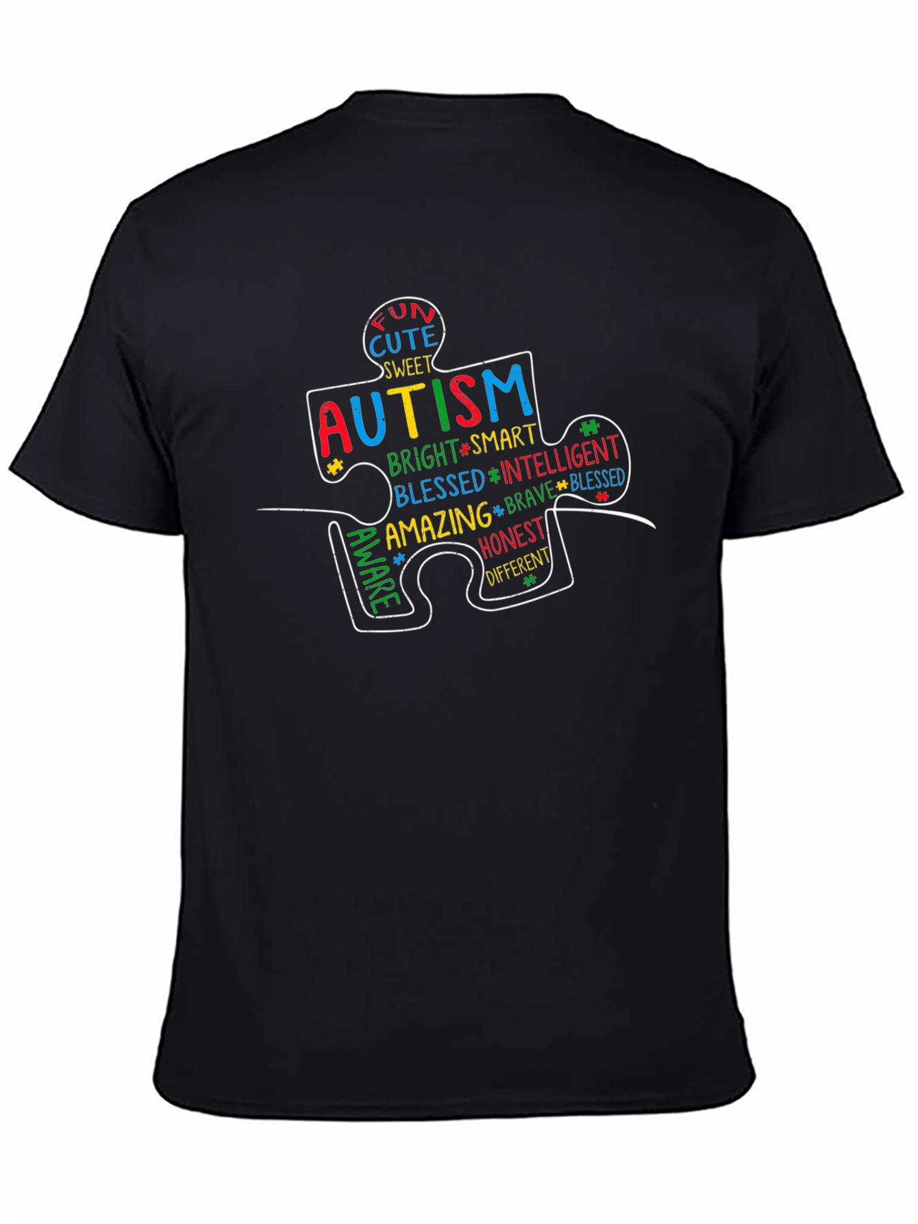 Autism Awareness Puzzle Piece T-Shirt