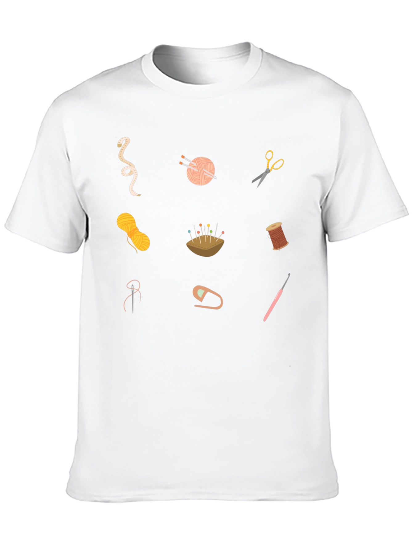 Crafty T-Shirt - Sewing & Knitting Design