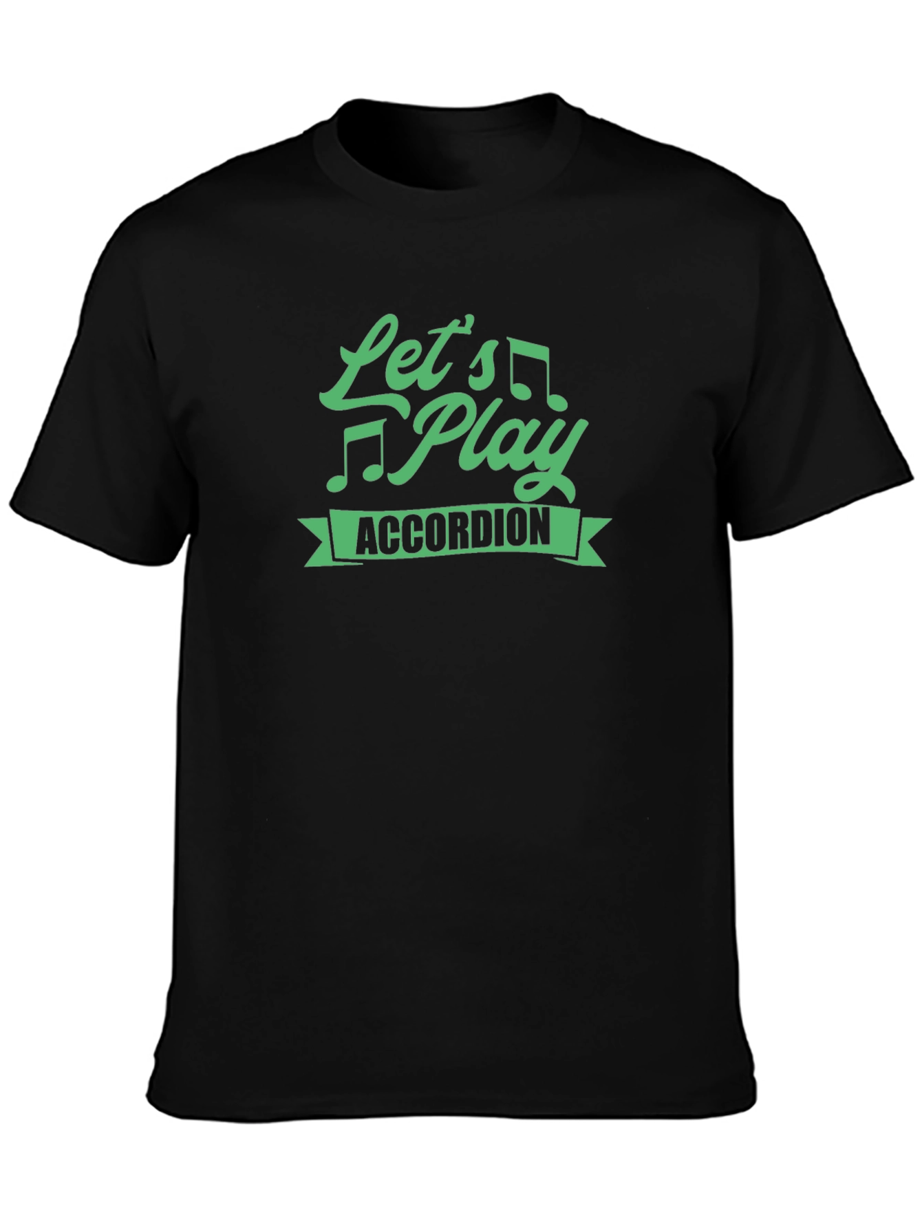 Lets Play Accordion Graphic Tee