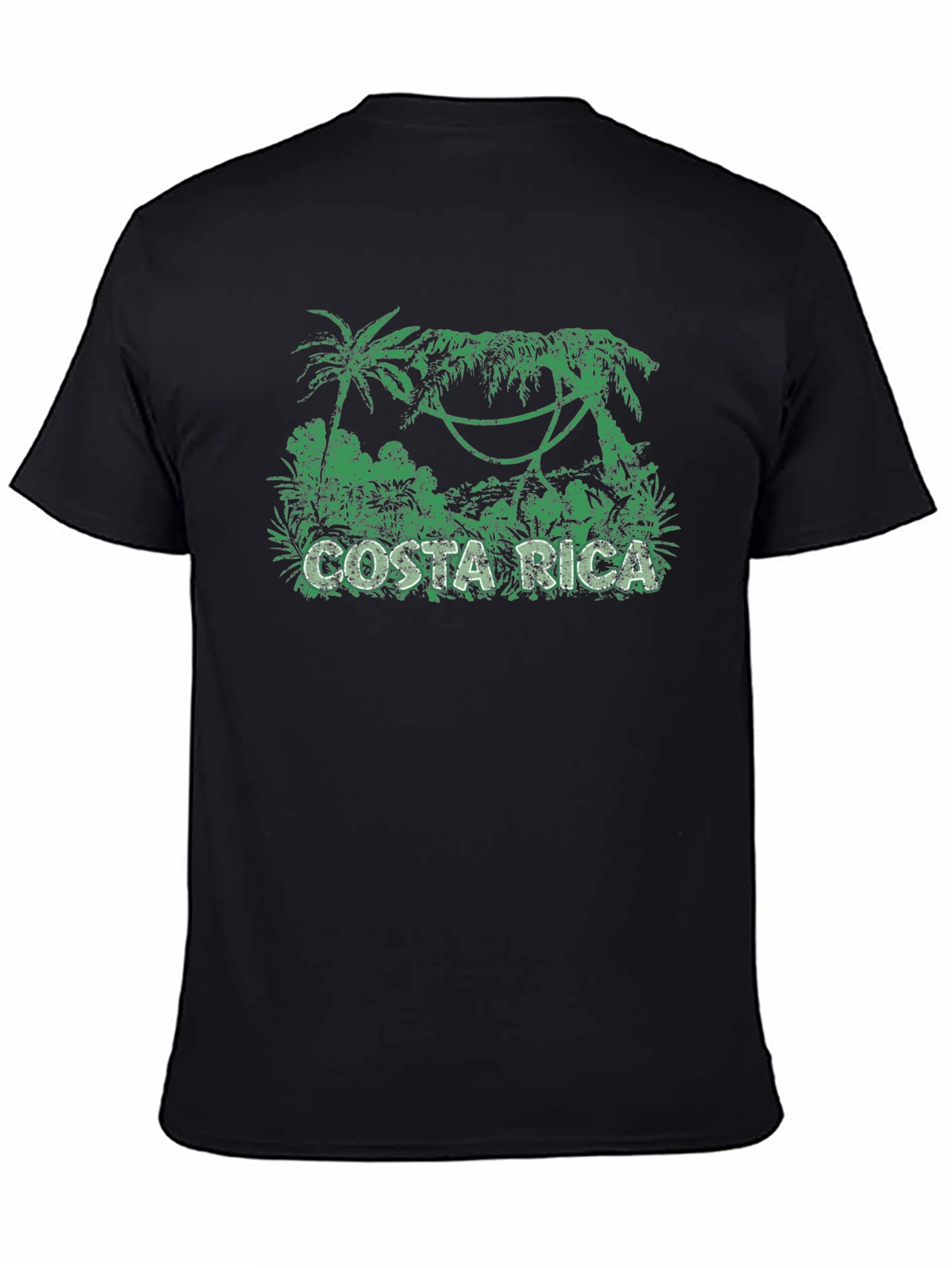 Costa Rica Graphic T-Shirt - Jungle Print Tee